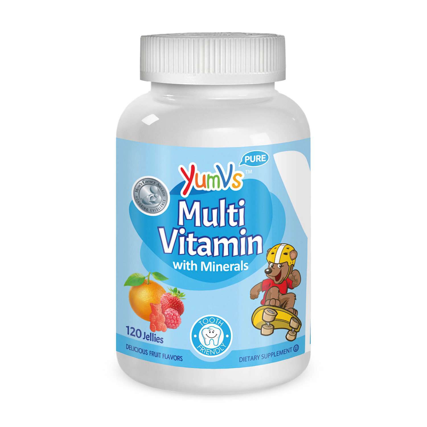 Multi Vitamin with Minerals - Fruit Flavors - 60 Jellies (30 Servings)  | GNC