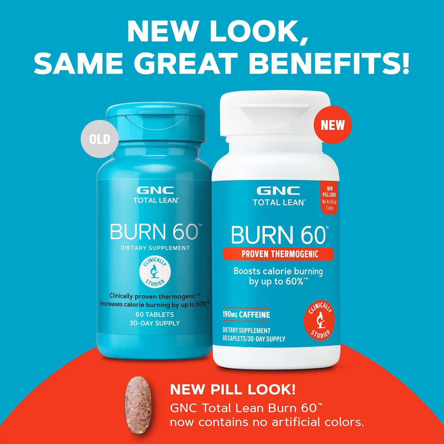 Burn 60&trade; - 60 Tablets (30 Servings)