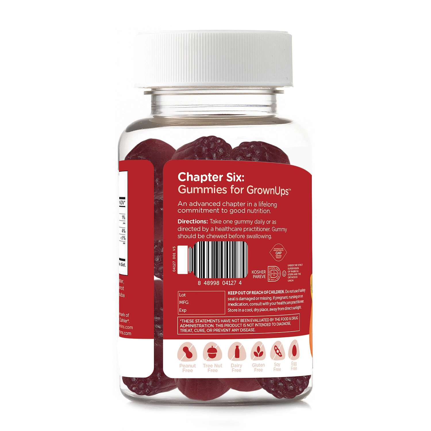 Apple Cider Vinegar Gummies - 60 Gummies (60 Servings)