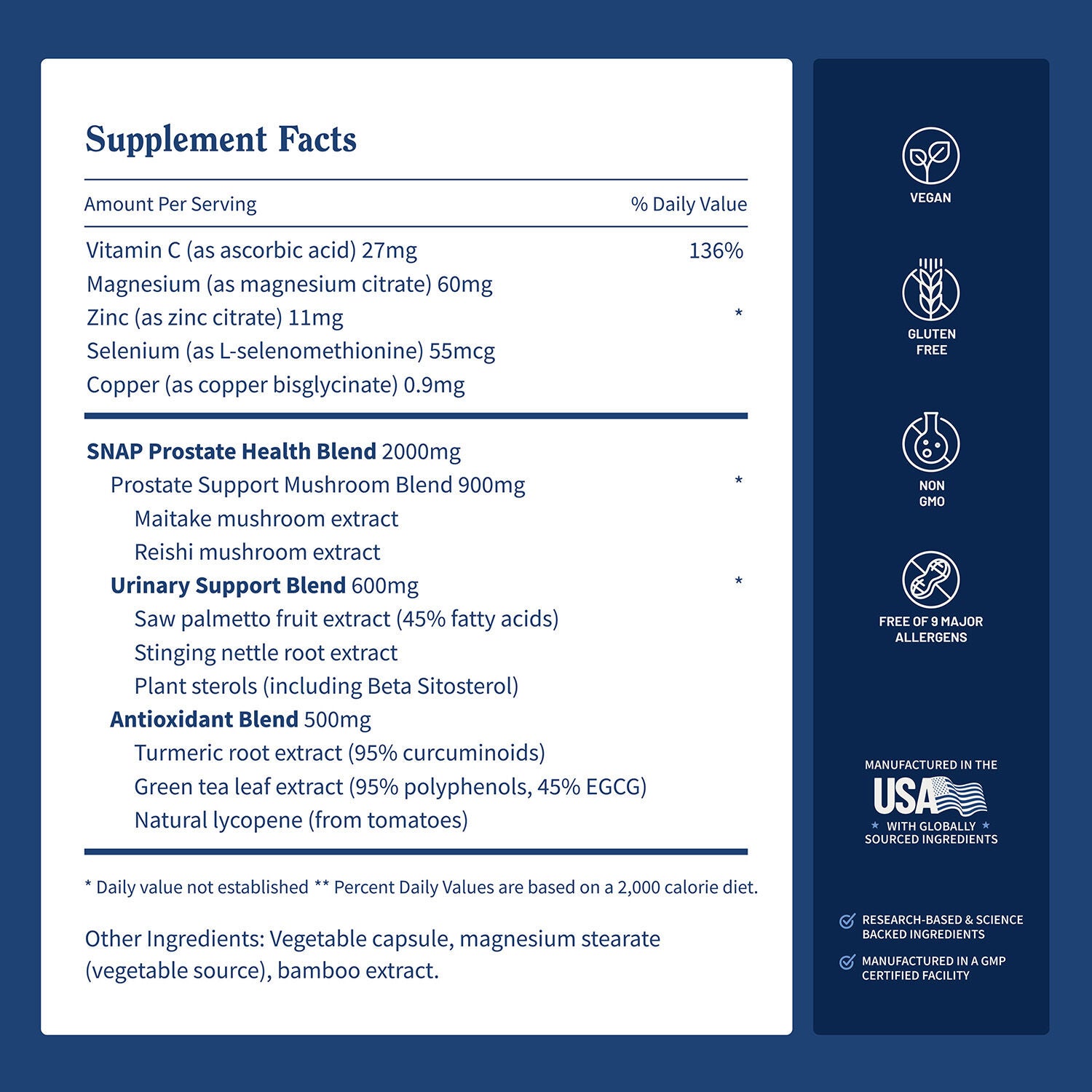 Prostate Health - 90 Capsules (30 Servings)  | GNC