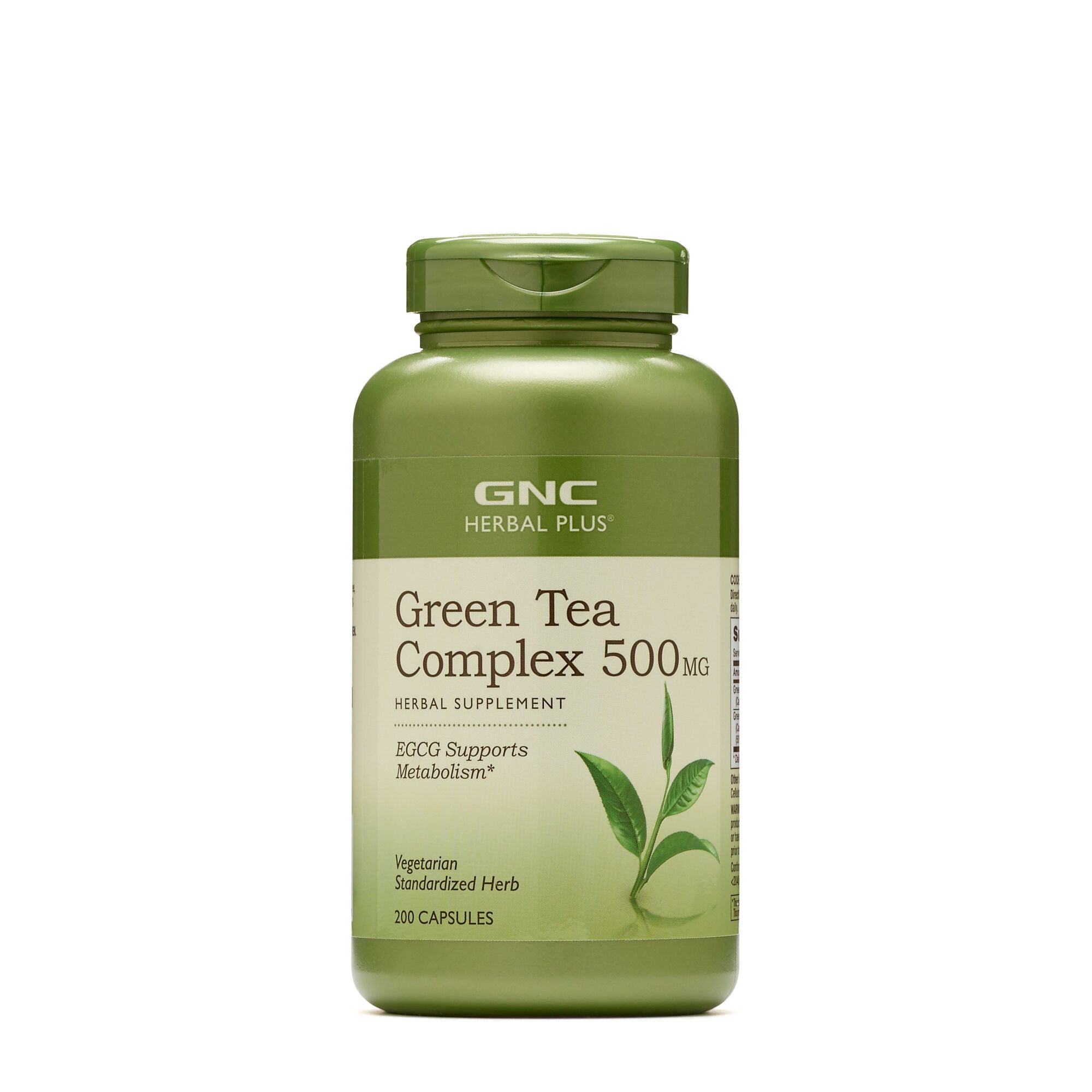 Green Tea Complex 500 mg - 200 Vegetarian Capsules (200 Servings)  | GNC