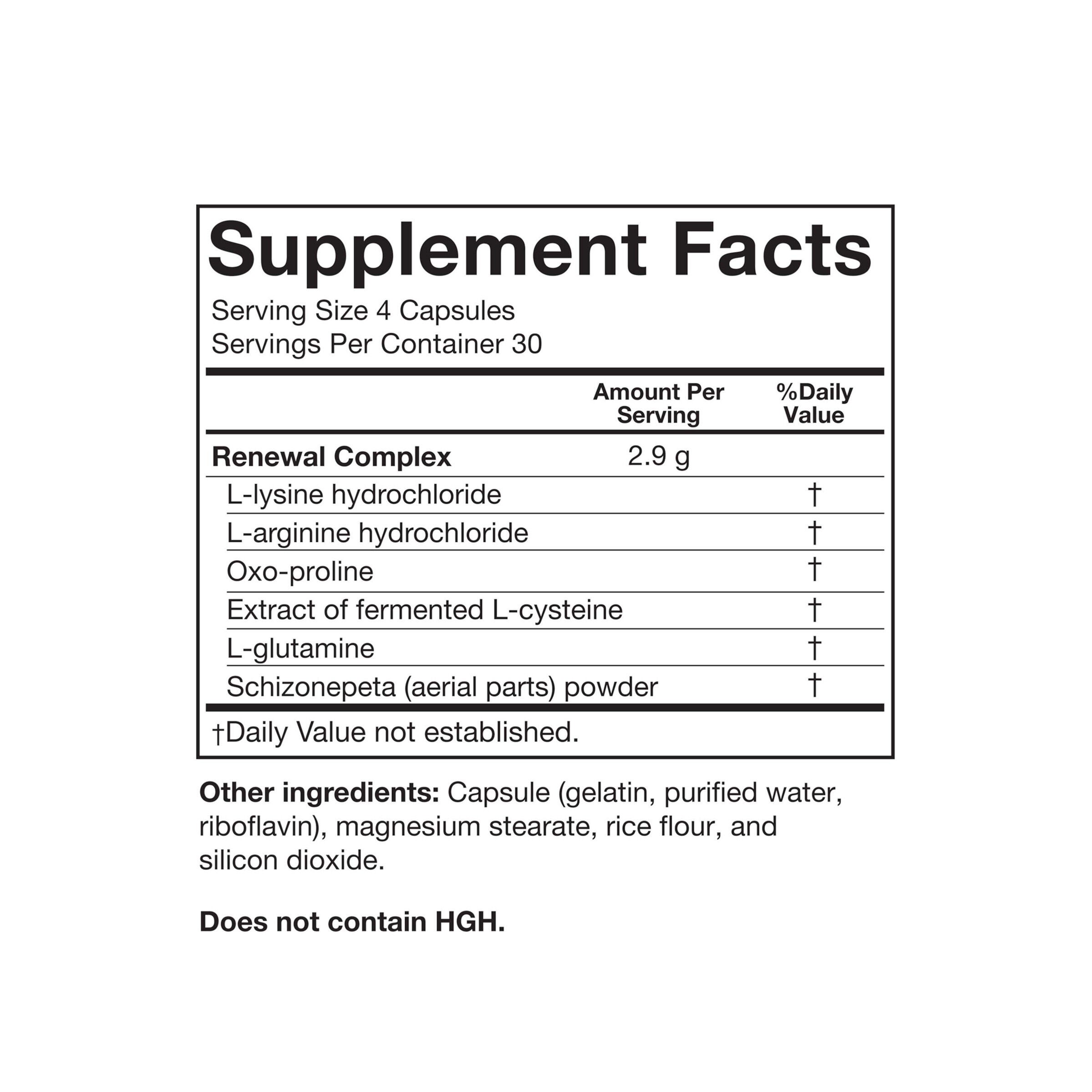 SeroVital Anti-Aging Therapy - 120 Capsules (30 Servings)