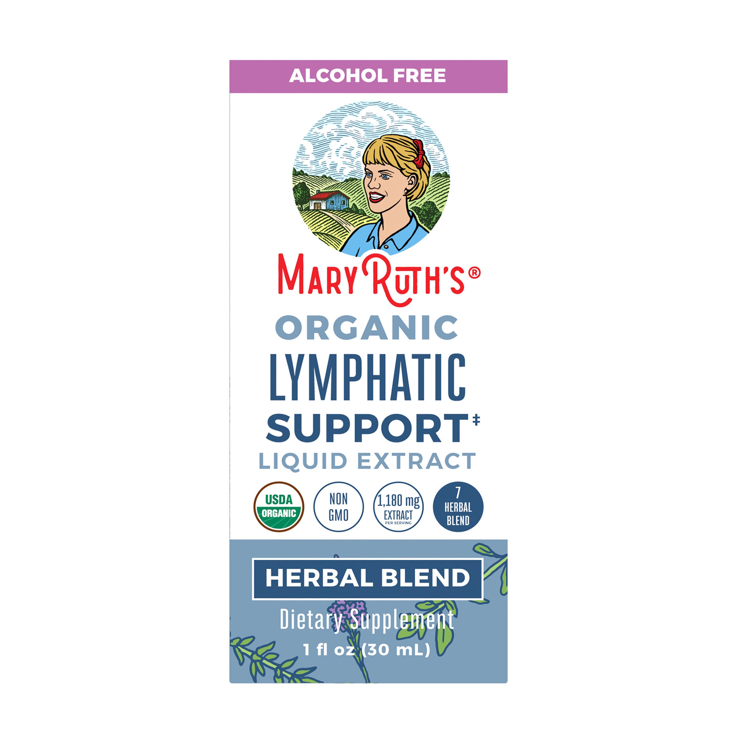 Organic Lymphatic Support Liquid Extract - 1 fl oz (30 Serving)  | GNC