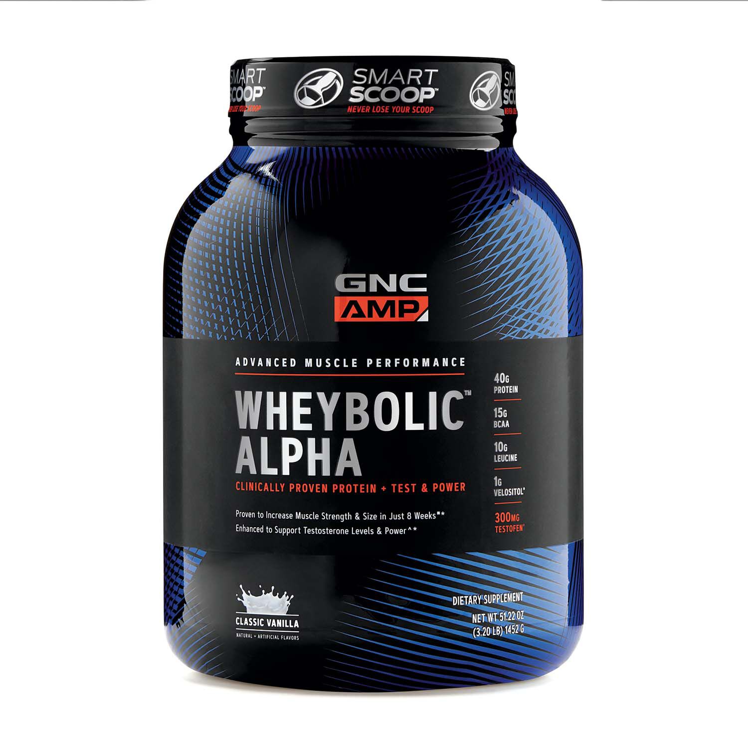 GNC AMP Wheybolic Alpha Classic Vanilla 48107182328 eBay
