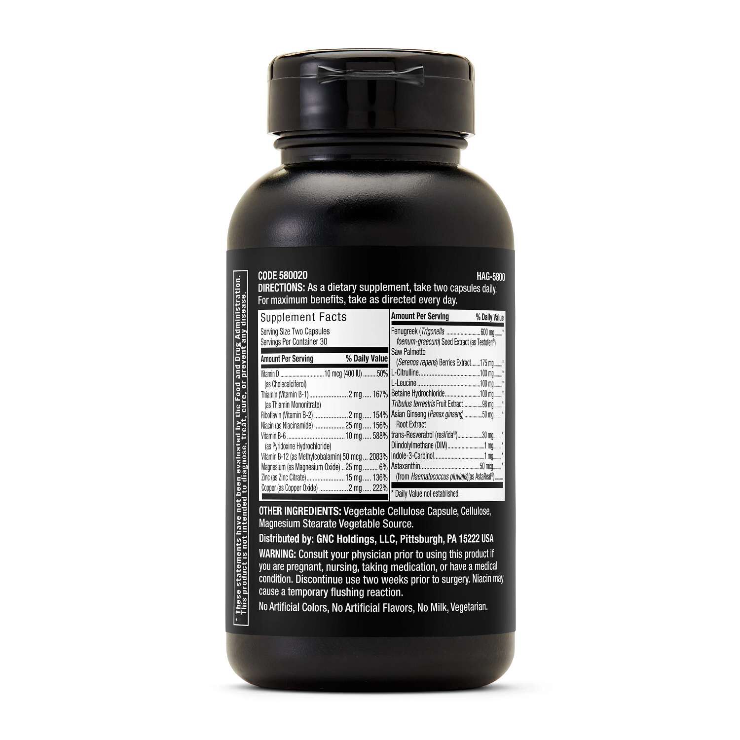 Healthy Testosterone - 60 Caplets (30 Servings)