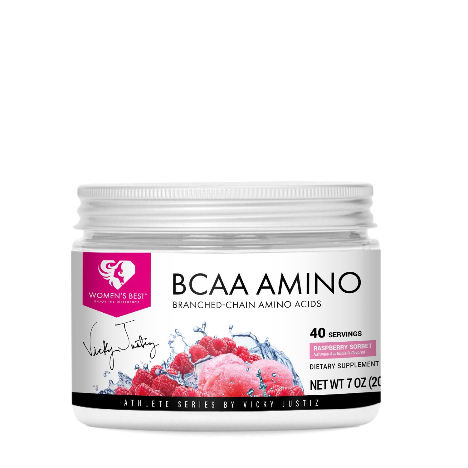 Womens Best BCAA Amino Acids Raspberry Sorbet by Krissy Cela