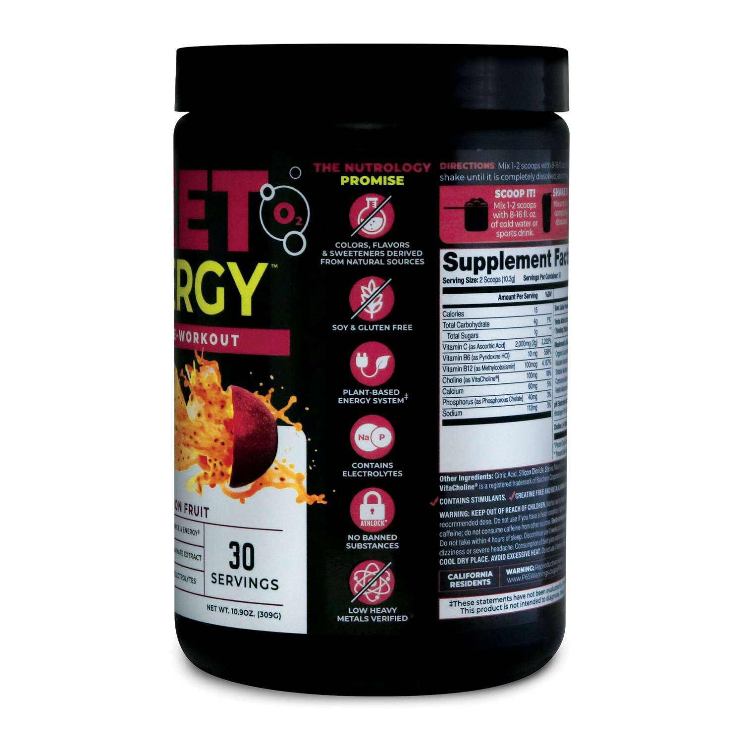 Beet Energy - Passion Fruit (30 Servings)  | GNC