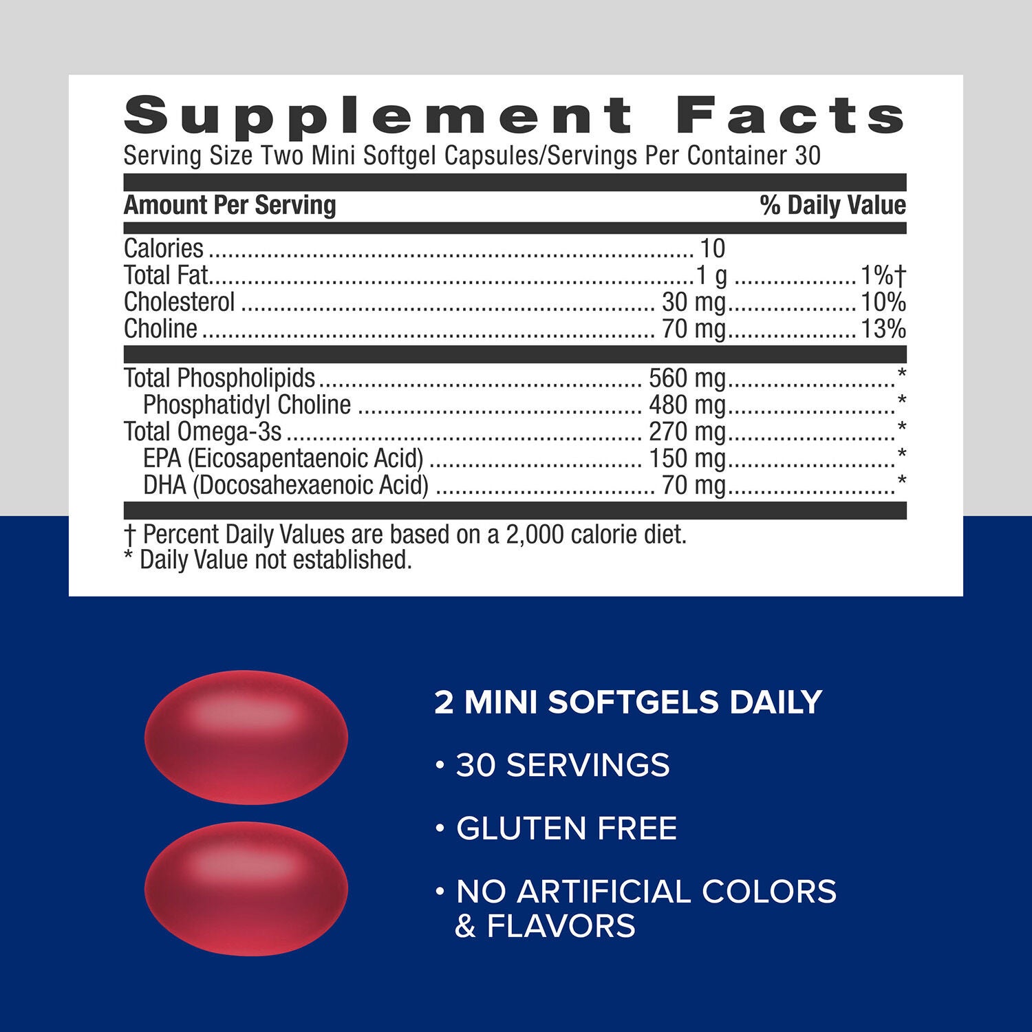 Triple Strength Krill Oil Mini - 60 Softgels (30 Servings)  | GNC