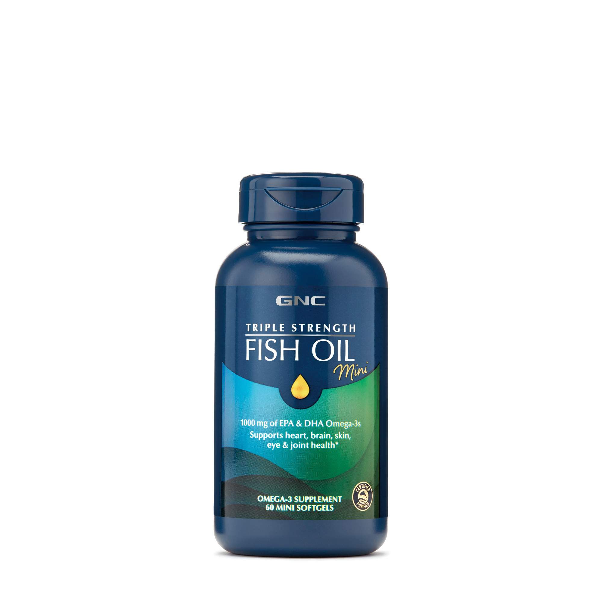 Triple Strength Fish Oil Mini GNC