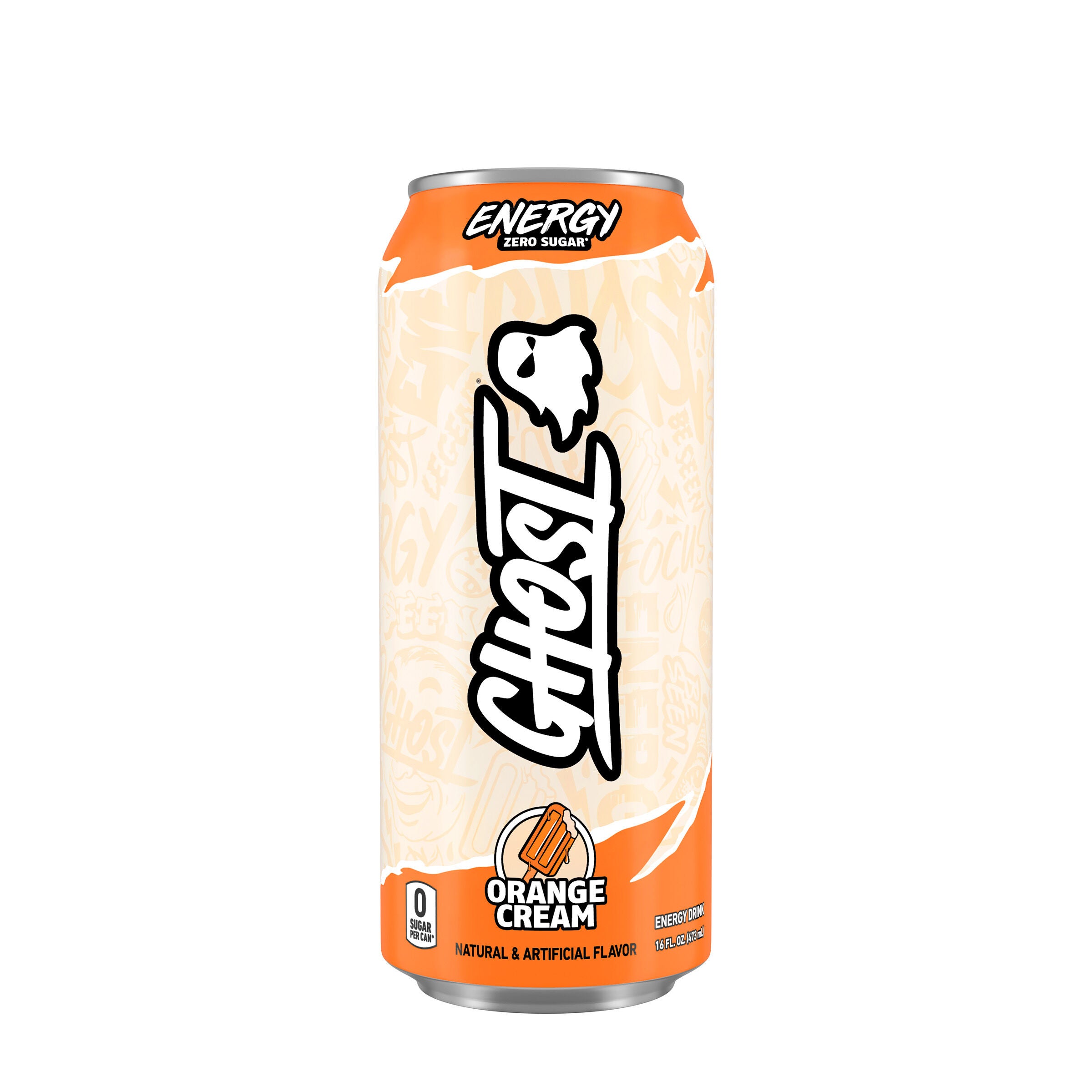 Energy Drink - Orange Cream - 16oz. &#40;12 Cans&#41; Orange Cream | GNC