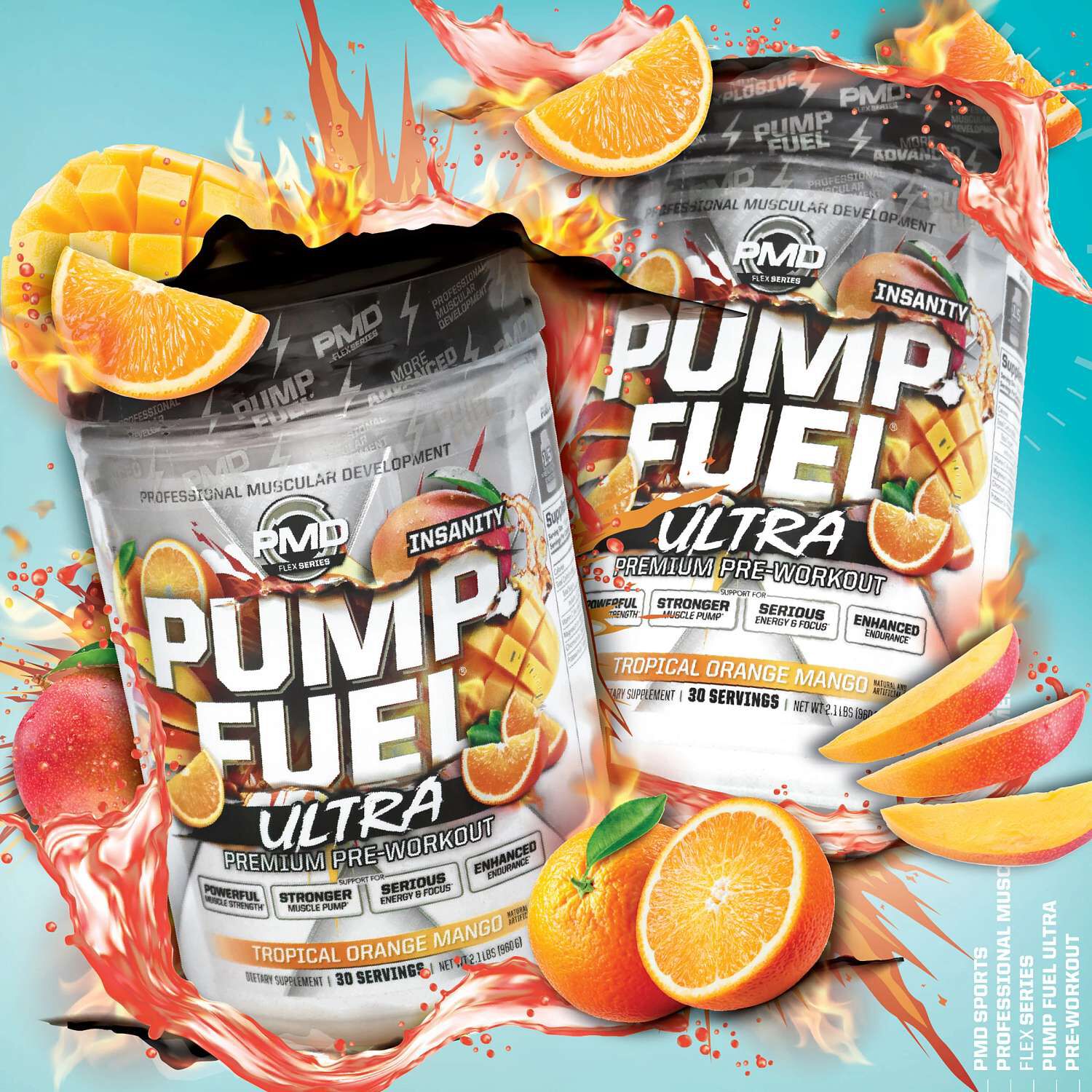 Pump Fuel Ultra - Tropical Orange Mango (30 Servings)