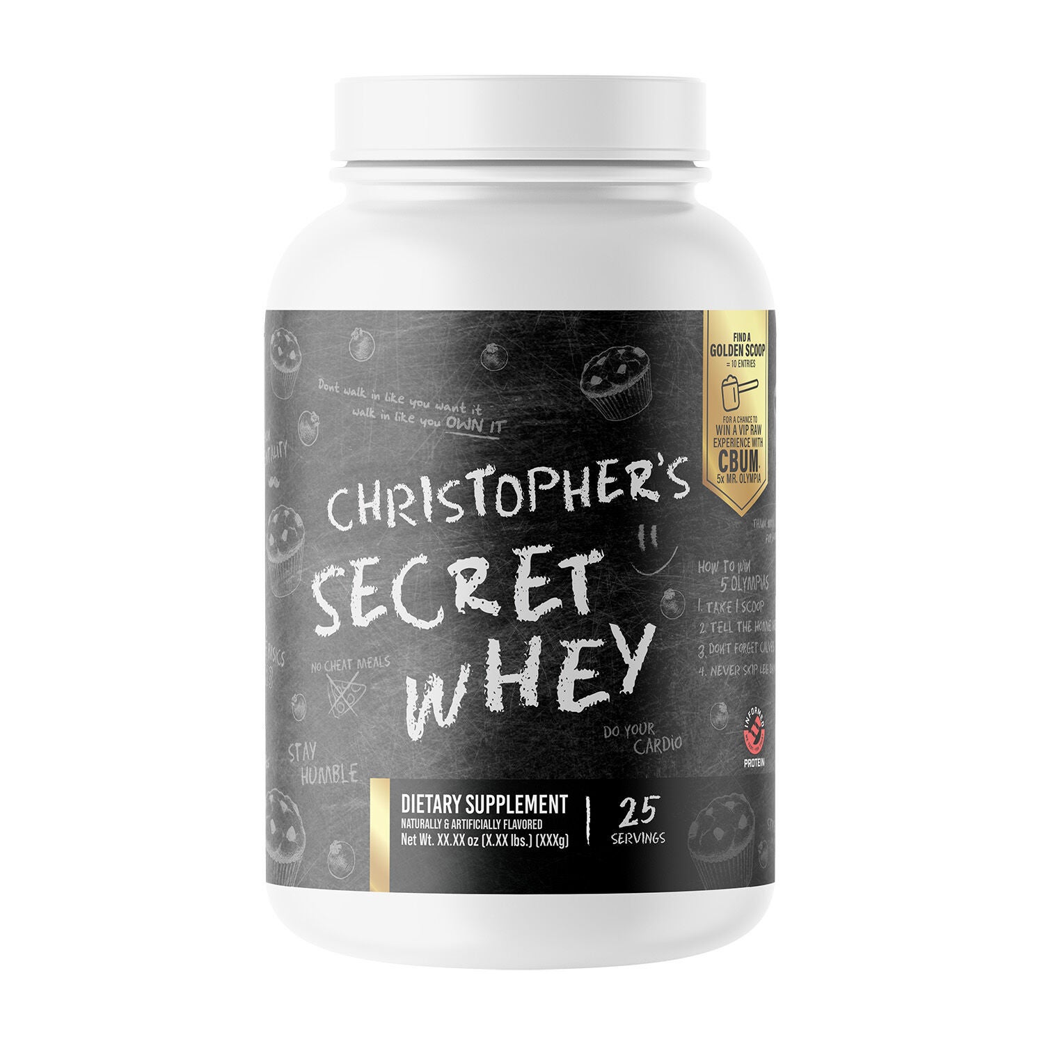 Itholate Protein - Christopher's Secret Whey (25 Servings)  | GNC