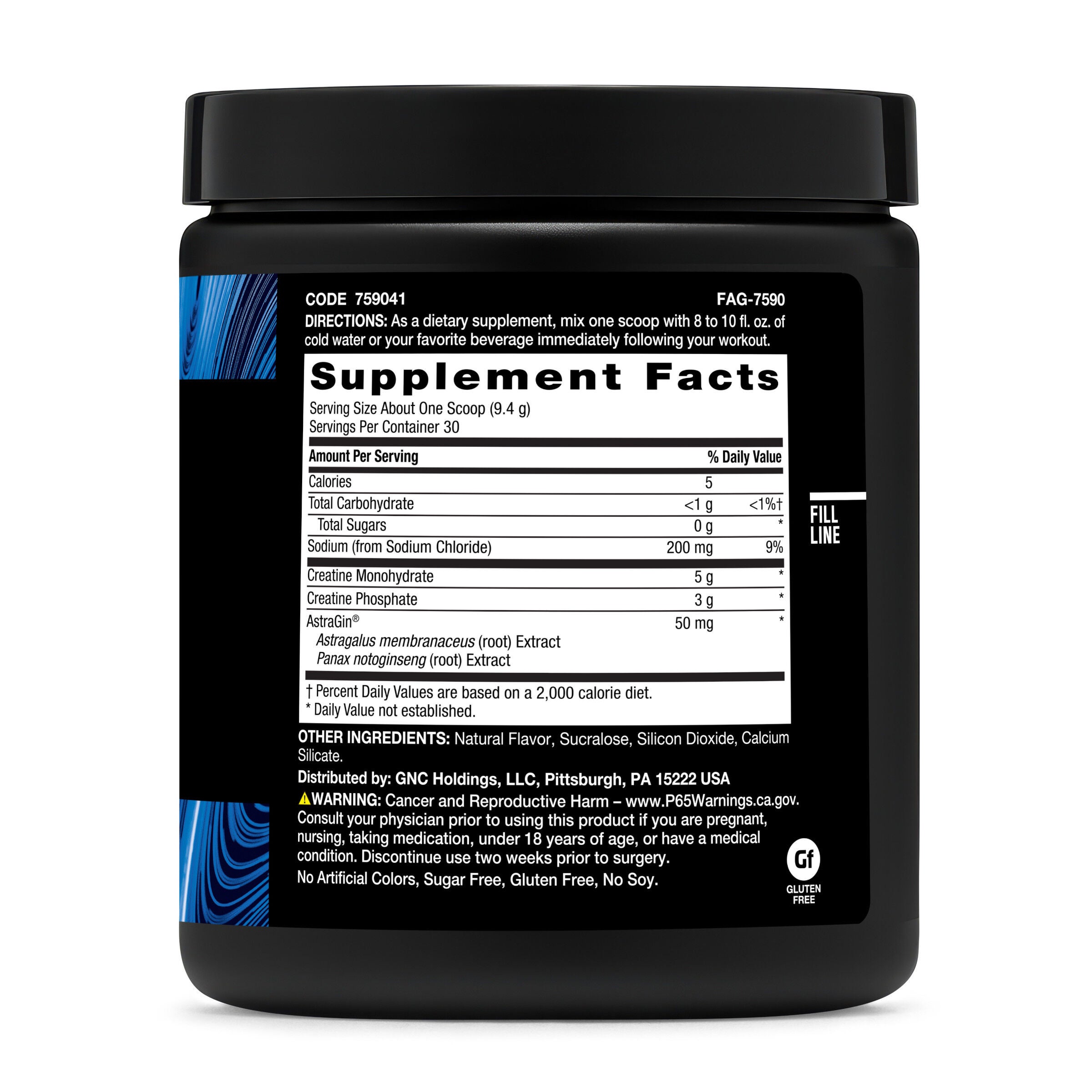 Creatine Monophate - Blue Raspberry (30 Servings)