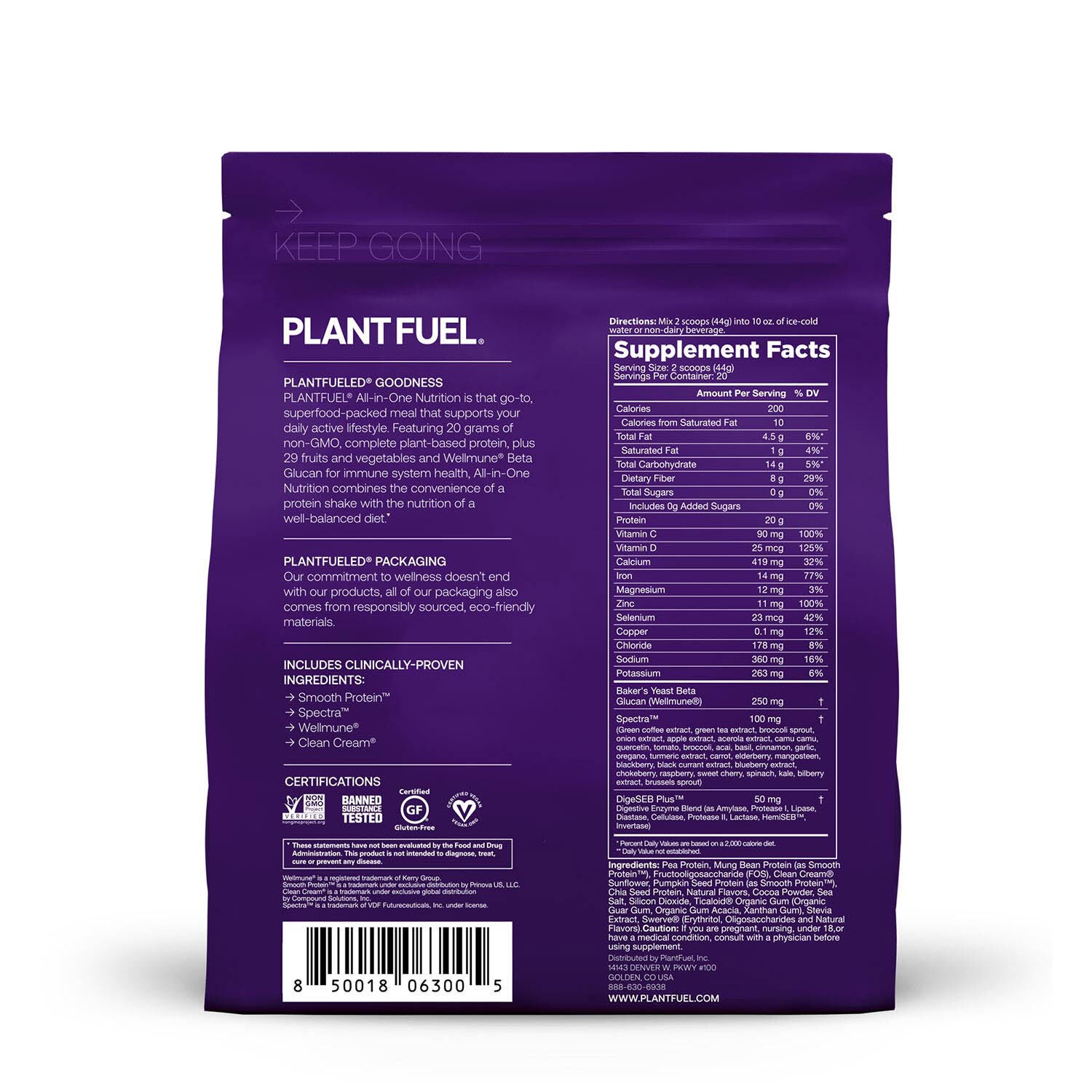 All-in-one Nutrition Shake - Chocolate - 15.52 oz.