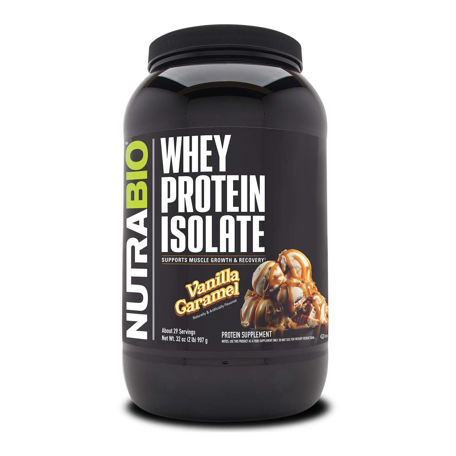 Whey Protein Isolate - Vanilla Caramel (29 Servings)