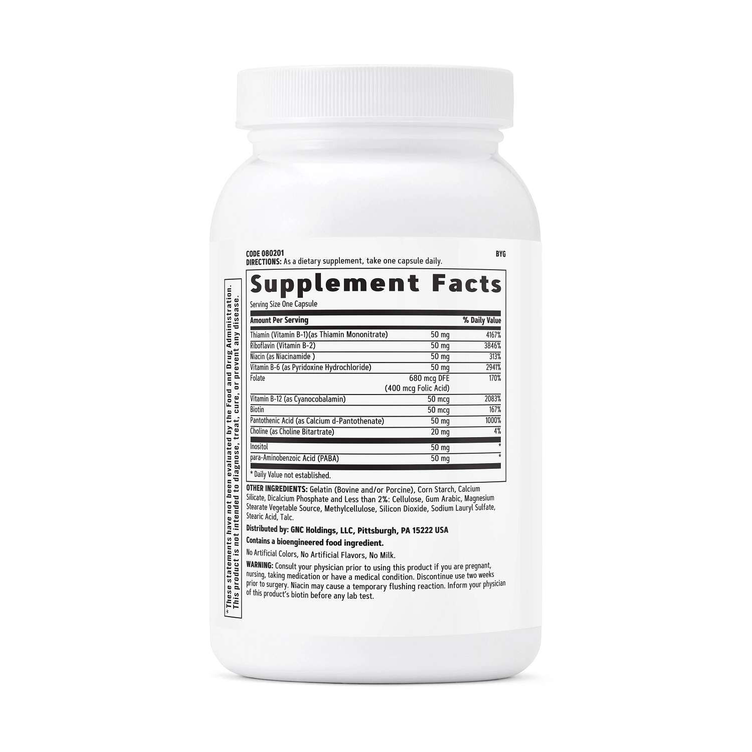B-Complex 50 - 90 Capsules (90 Servings)