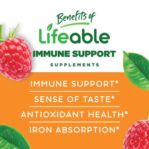 Immune Support with Elderberry - 60 Gummies &#40;30 Servings&#41;  | GNC