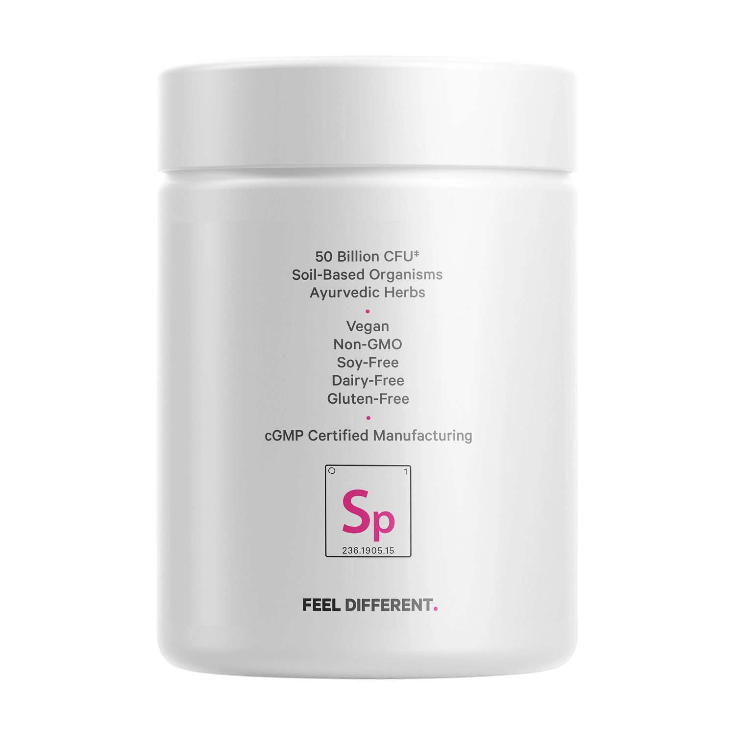 Beauty Skin Probiotic 50 Billion CFU & Prebiotics Vegan Supplement - 60 Capsules (30 Servings)