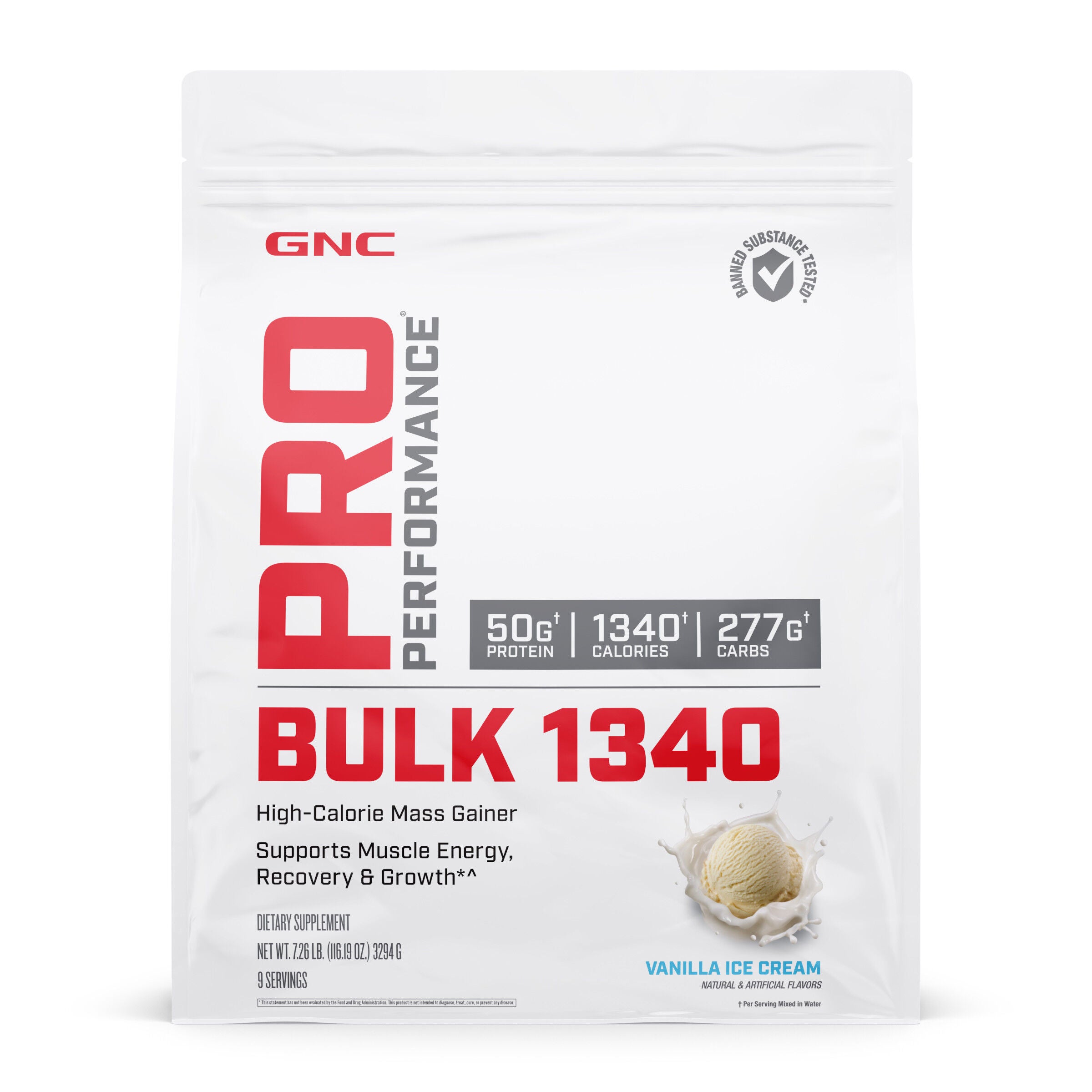 Bulk 1340 - Vanilla Ice Cream (9 Servings)