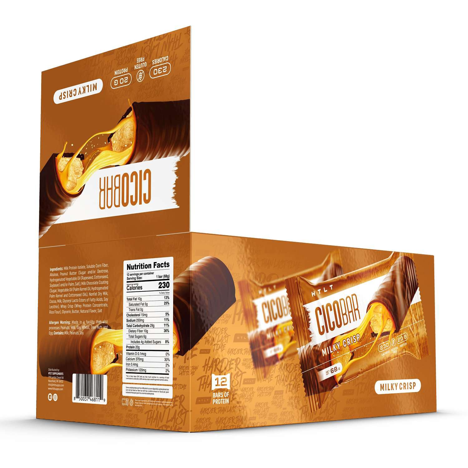 CICO Bar - Milky Crisp (12 Bars)
