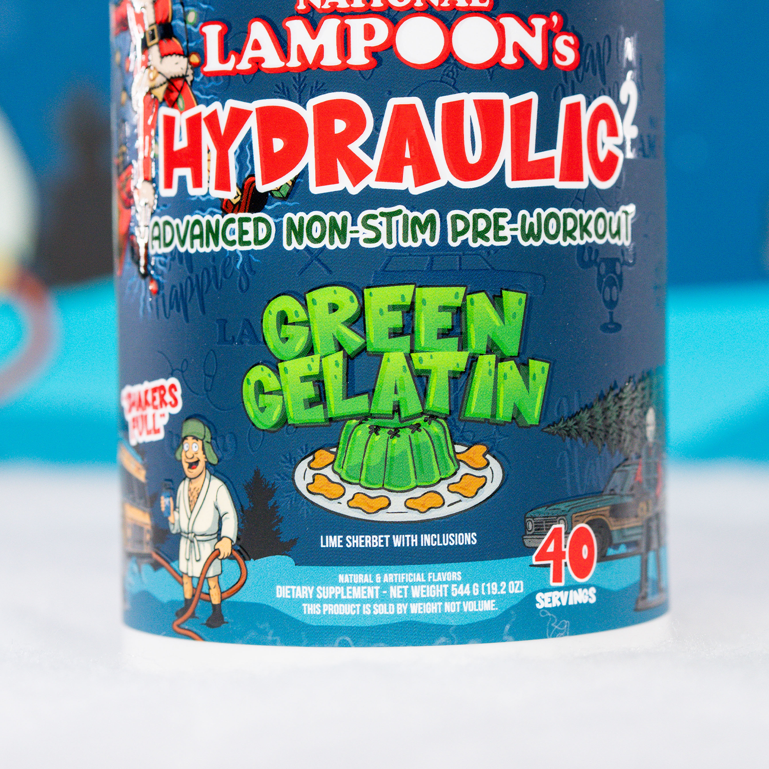 Axe and Sledge Green Gelatin