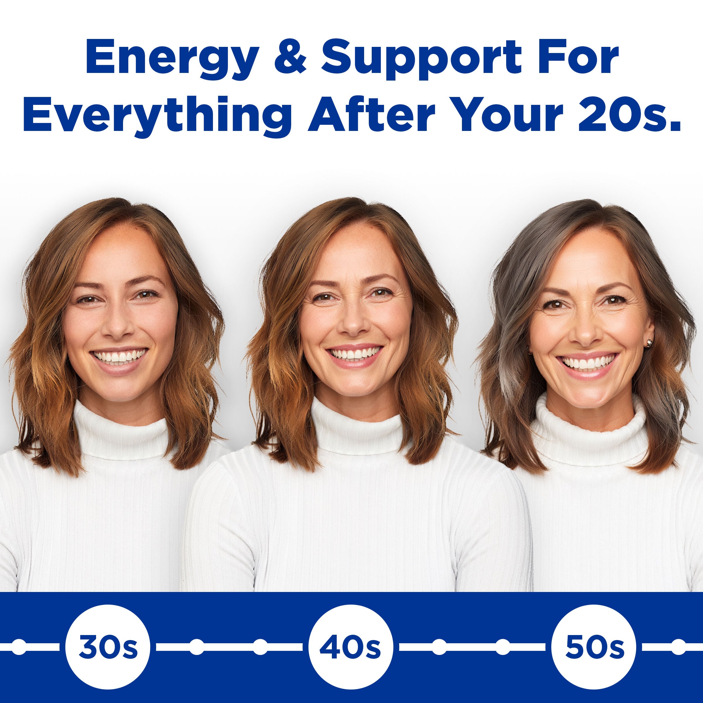 GNC Preventive Nutrition&reg; NMN &ndash; NAD+ Support Capsules - 60 Capsules (60 Servings)  | GNC