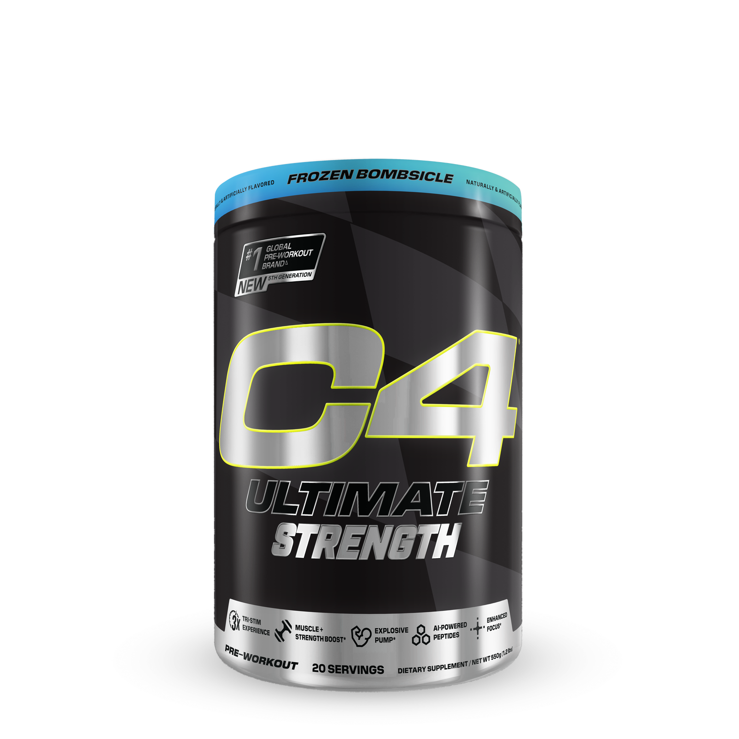 Cellucor C4 Ultimate Strength Pre-Workout - Frozen Bombsicle (20 Servings)