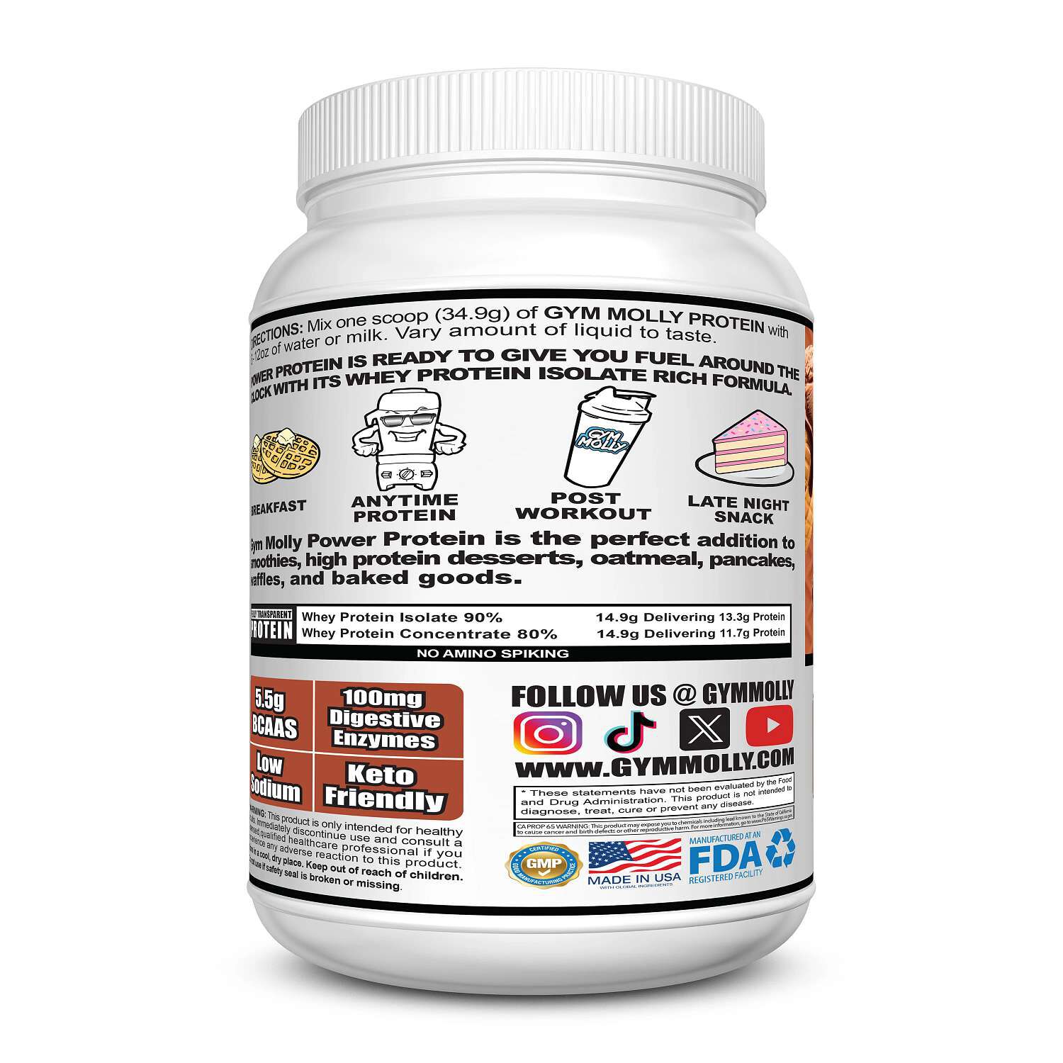 Power Protein 100% Whey - Chocolate Ice Cream (26 Servings)  | GNC