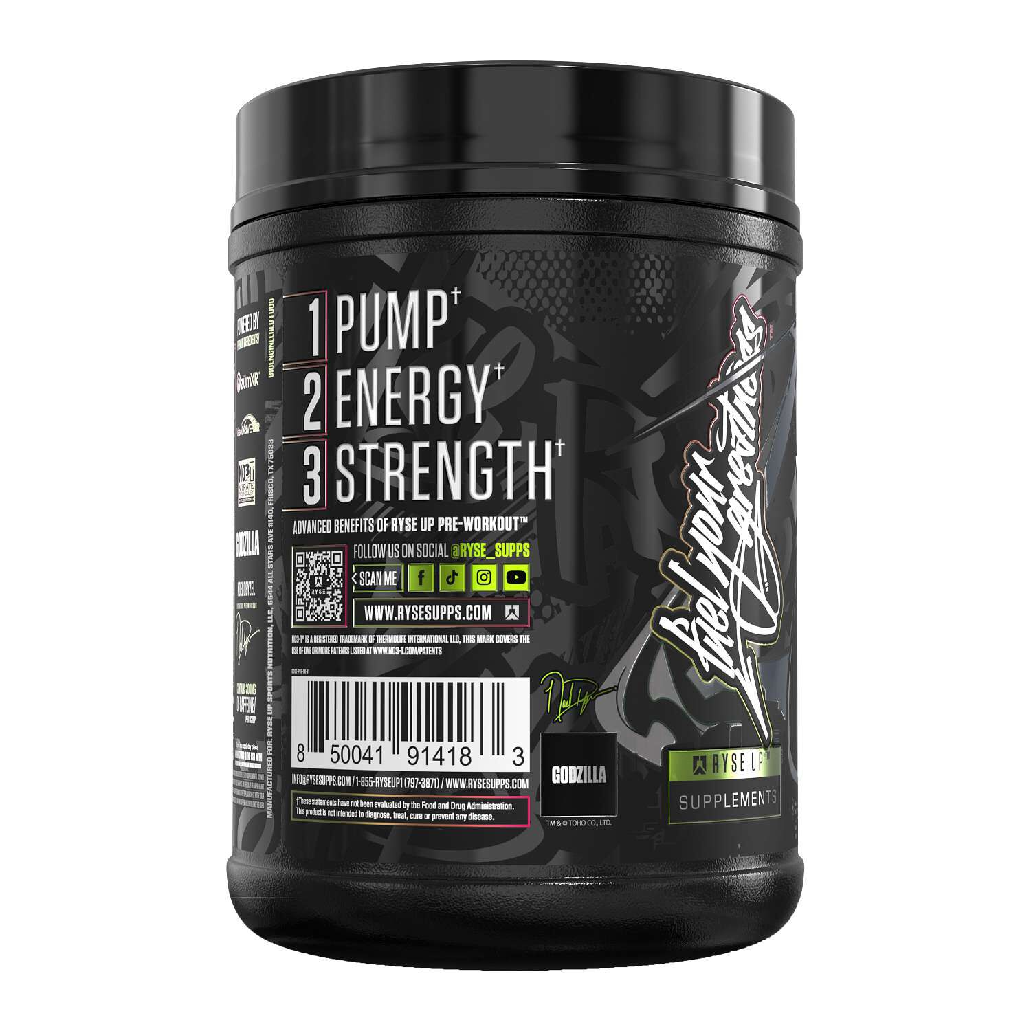 Godzilla Pre-Workout - Strawberry Kiwi (40 Servings)