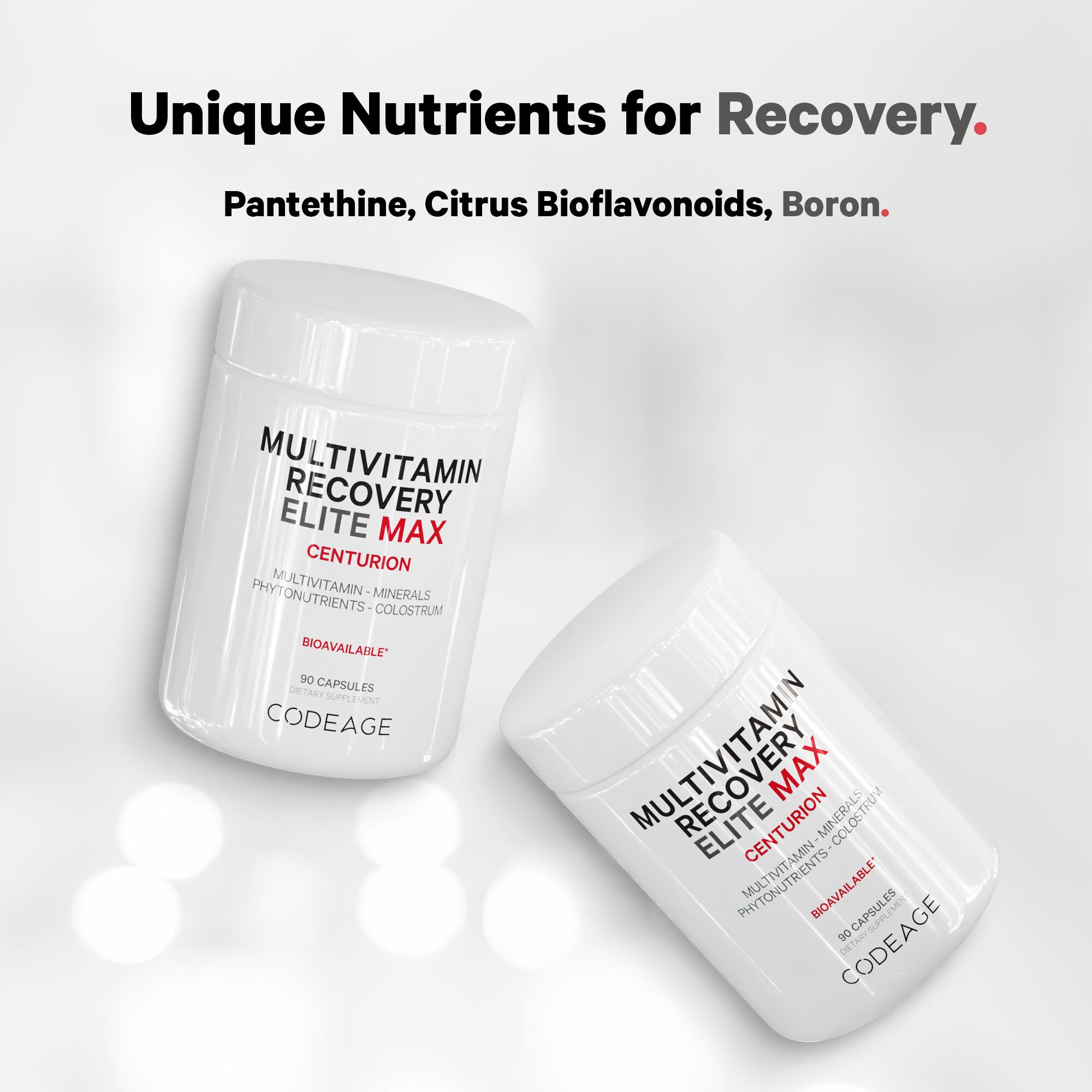 Multivitamin Recovery Elite Max - 90 Capsules (30 Servings)  | GNC
