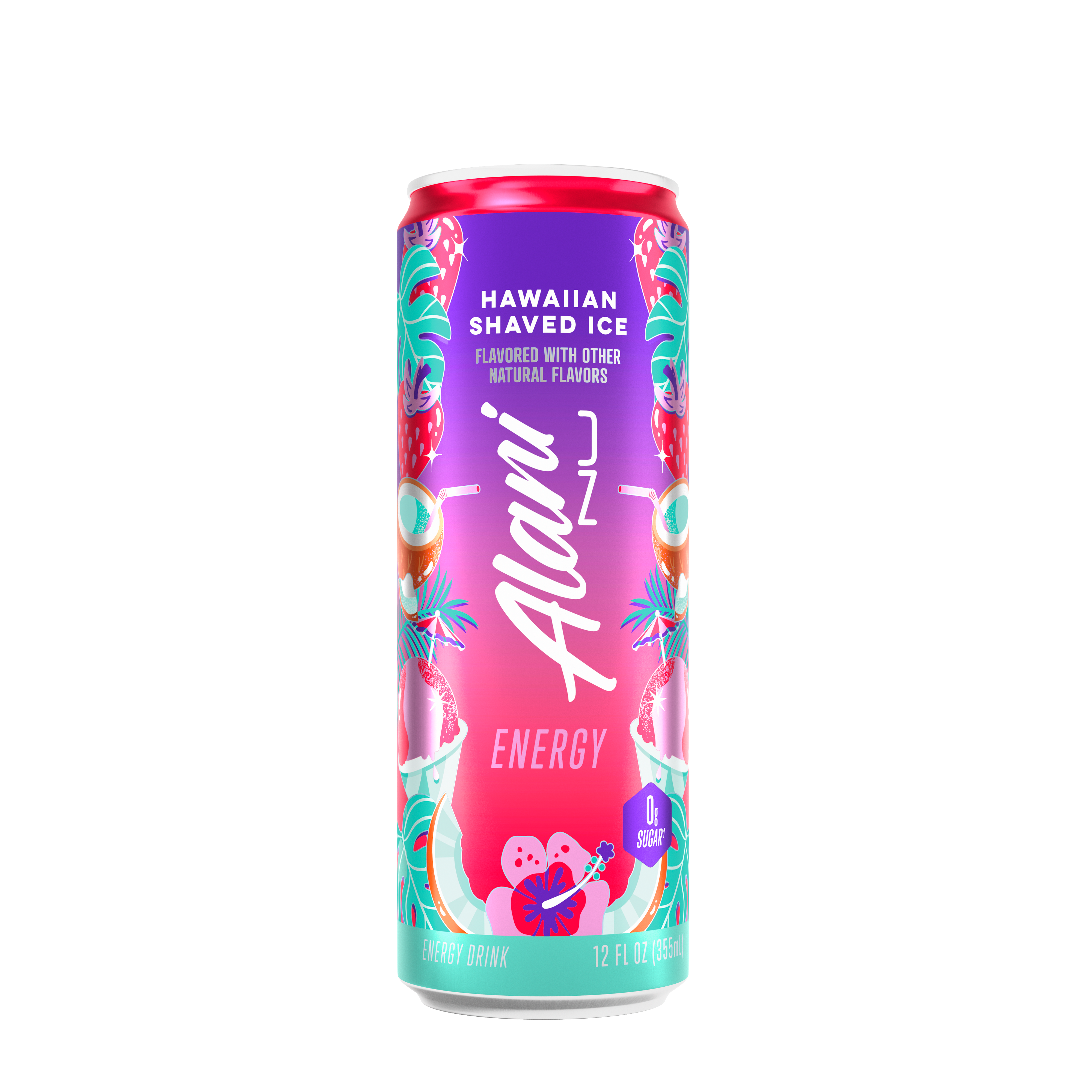 Energy Drink - Hawaiian Shaved Ice - 12oz. (12 Cans) Hawaiian Shaved Ice | GNC