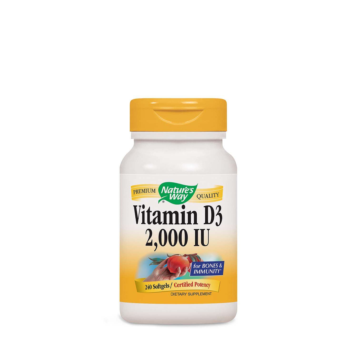 Natures Way Vitamin D3 2000 Iu