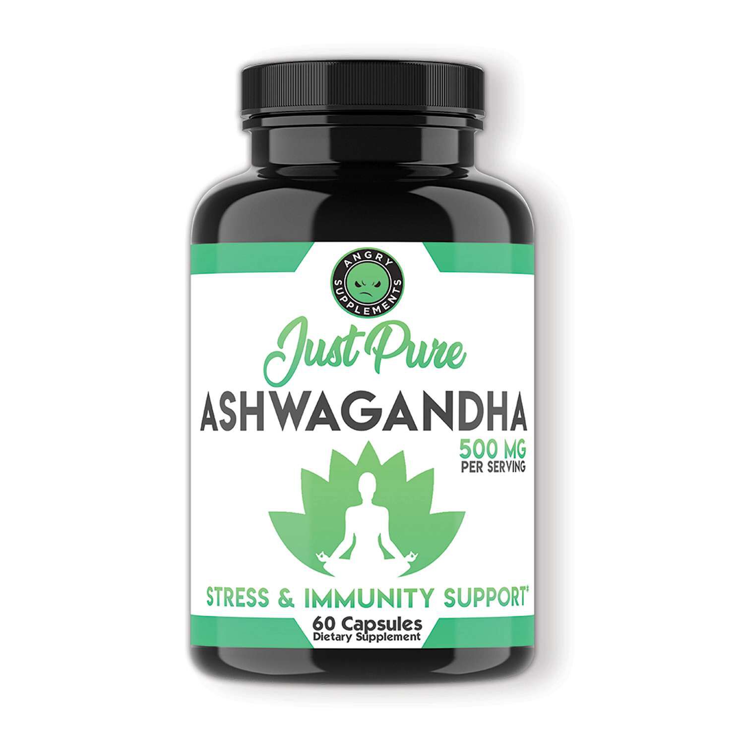 Just Pure Ashwagandha - 60 Capsules (30 Servings)