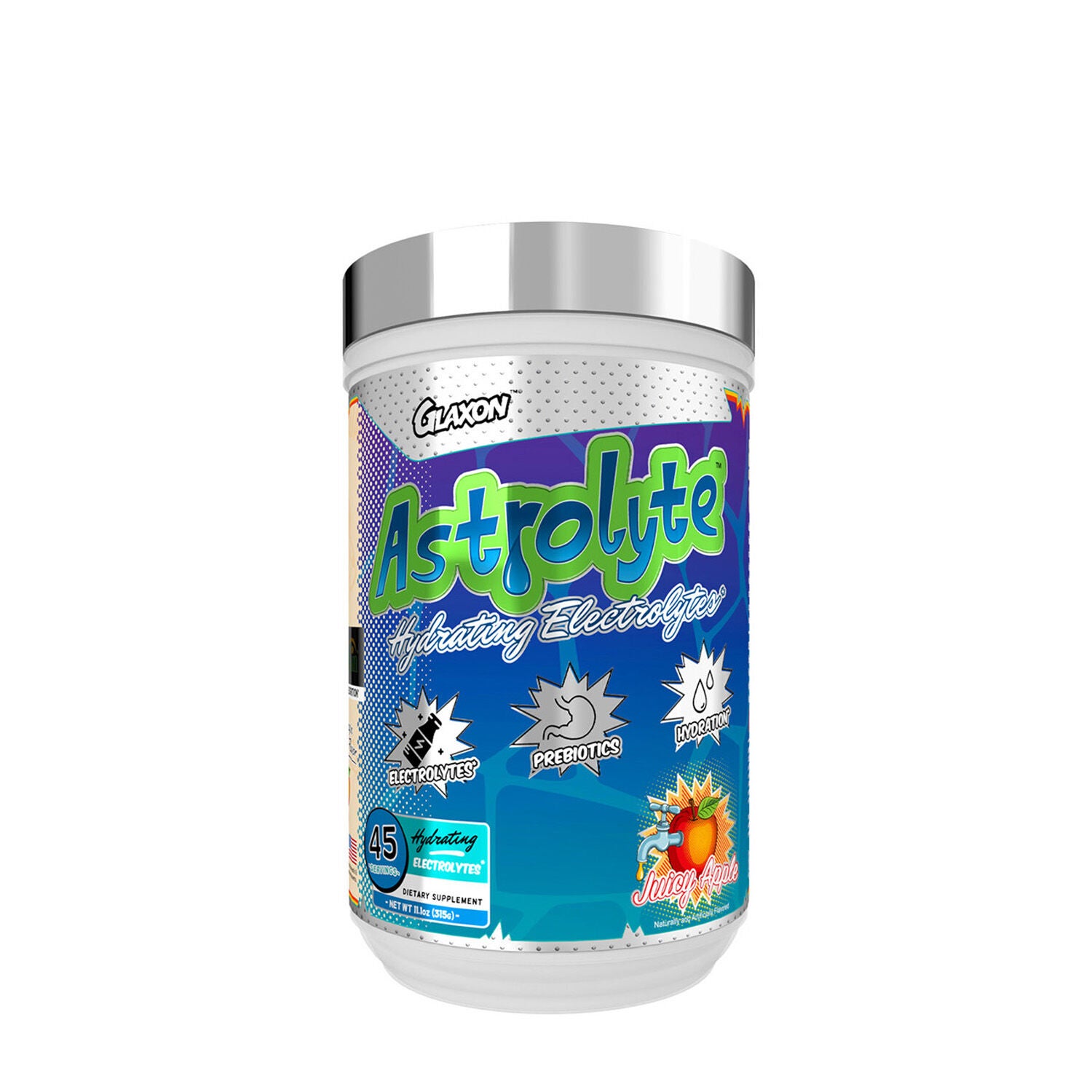 Glaxon Astrolyte Hydrating Electrolytes Juicy Apple