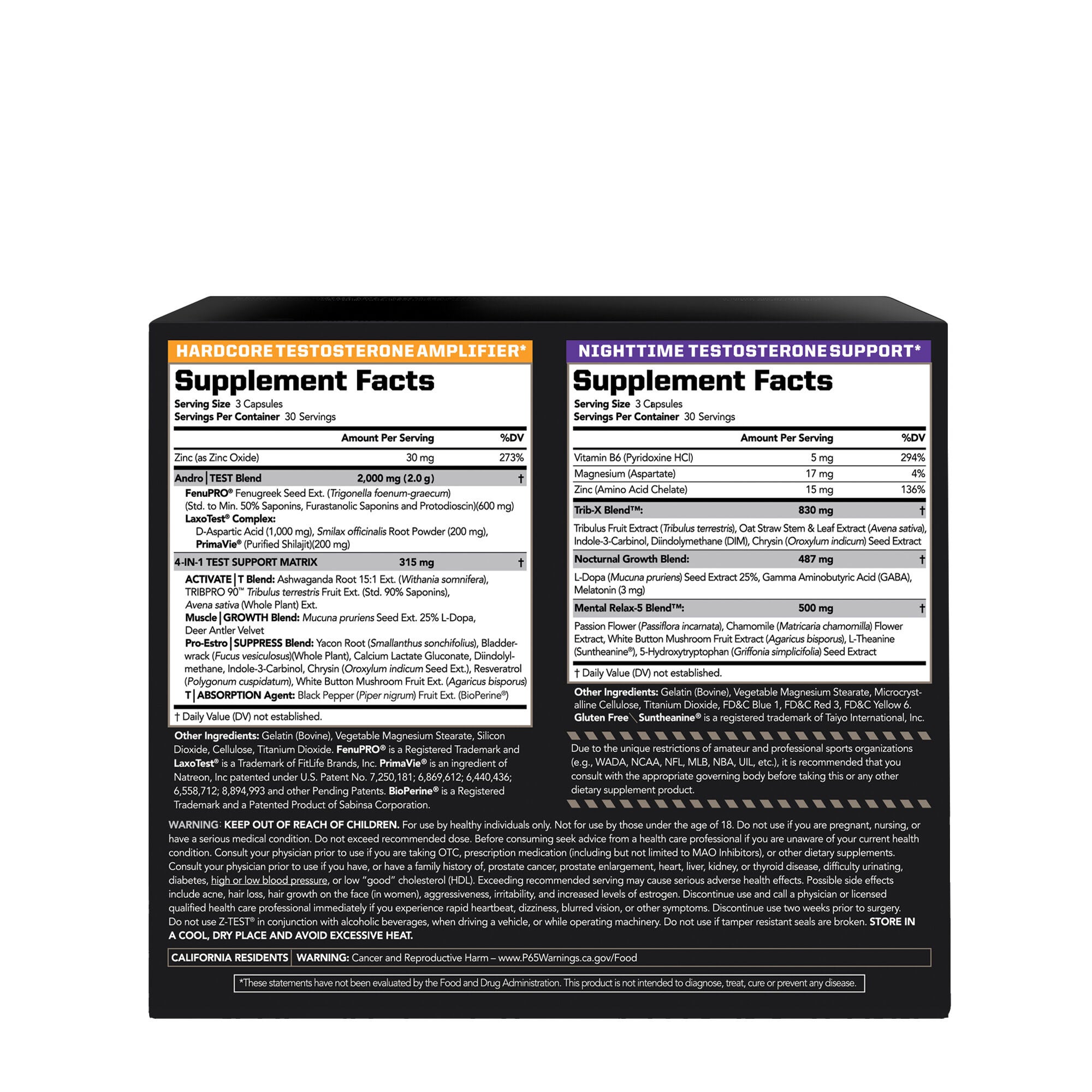 Flex Stack® Hardcore - 90 Capsules (30 Servings)