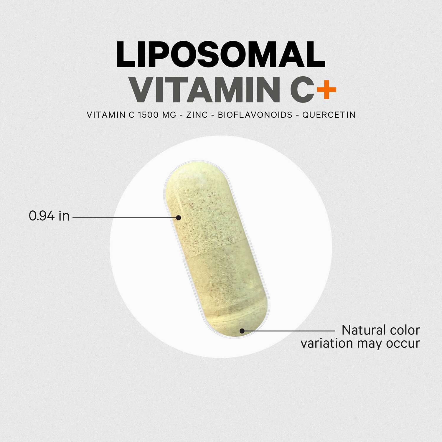 Liposomal Vitamin C+ - 90 Capsules (30 Servings)