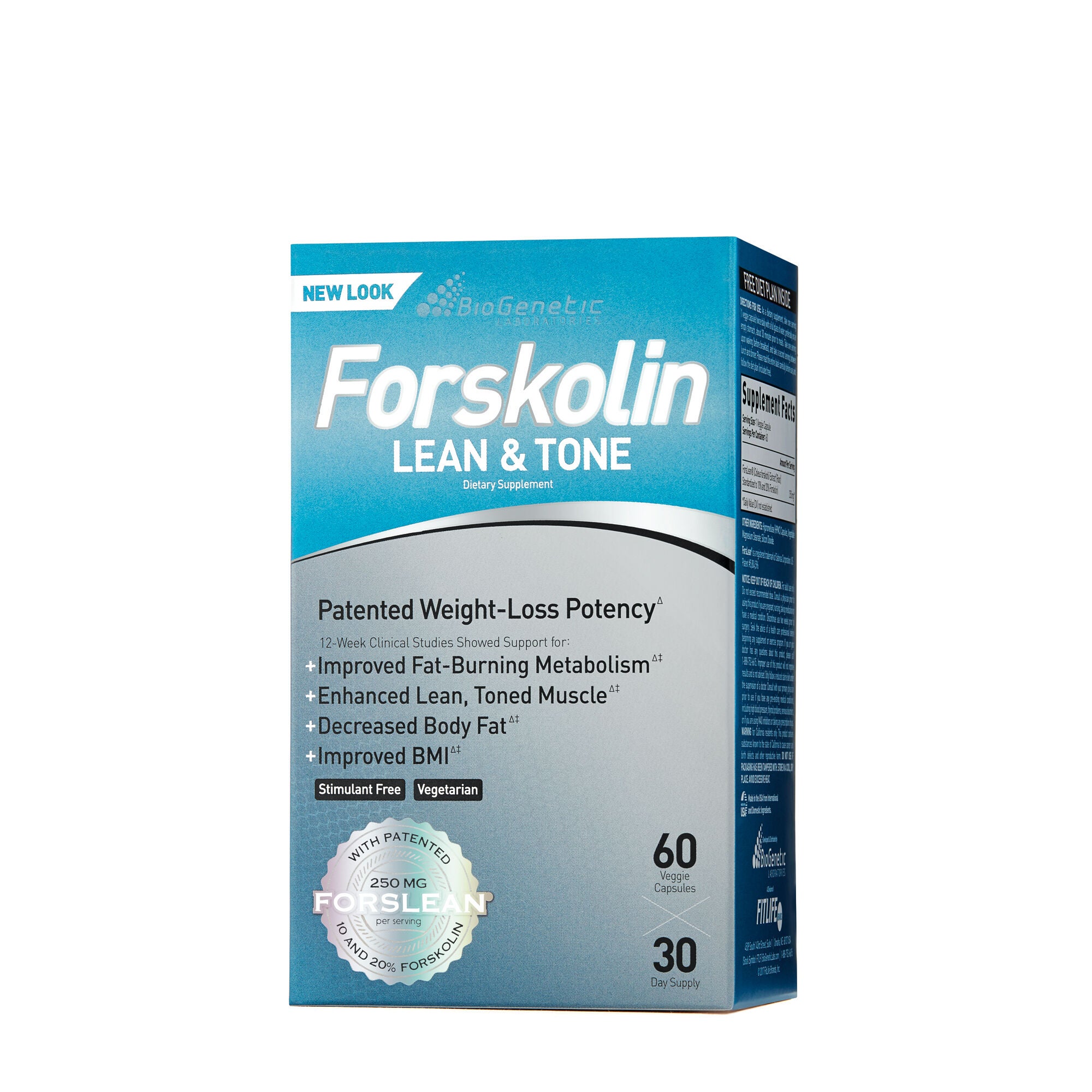 Biogenetic Laboratories Forskolin Lean Amp Tone