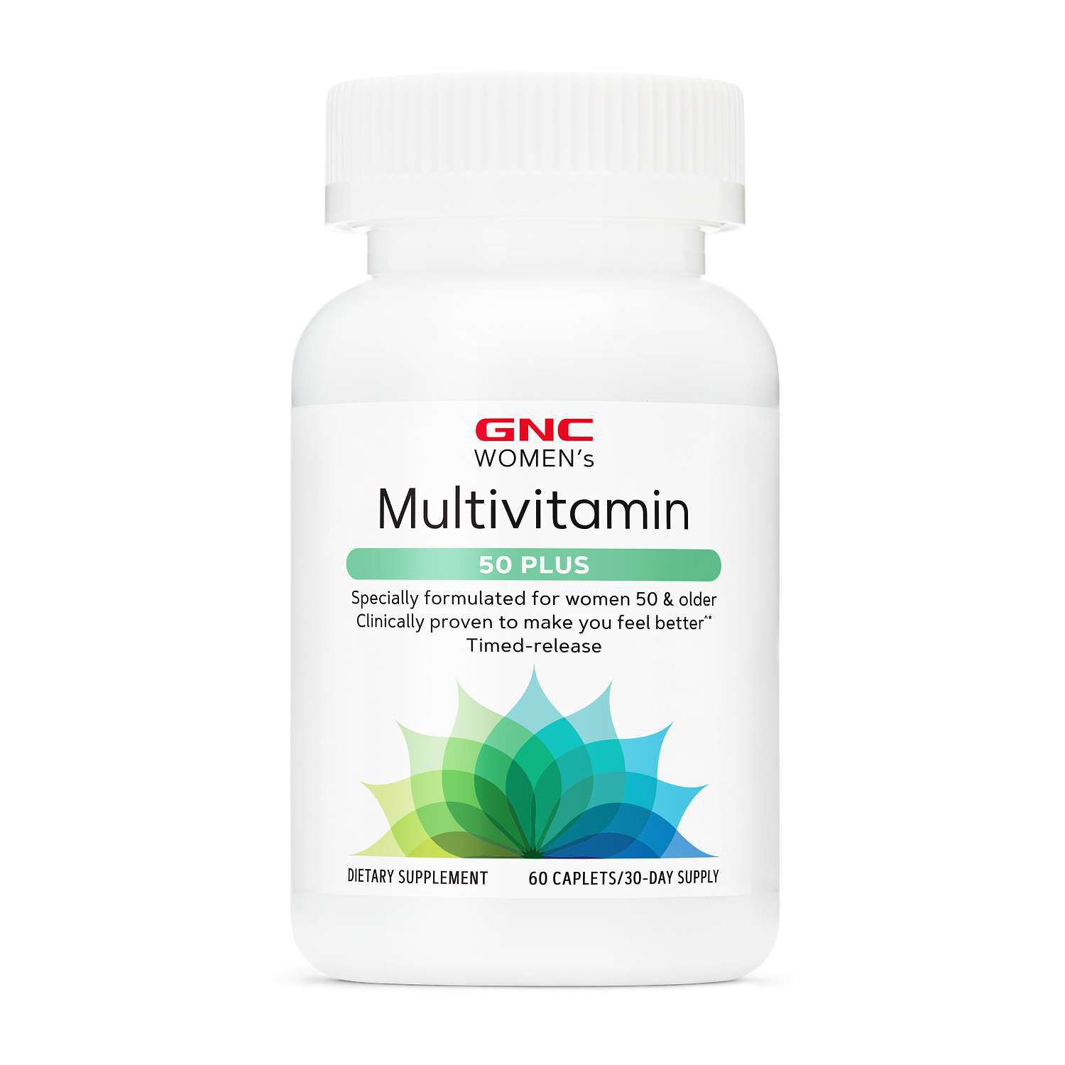 50 Plus Multivitamin- 60 Caplets (30 Servings)  | GNC