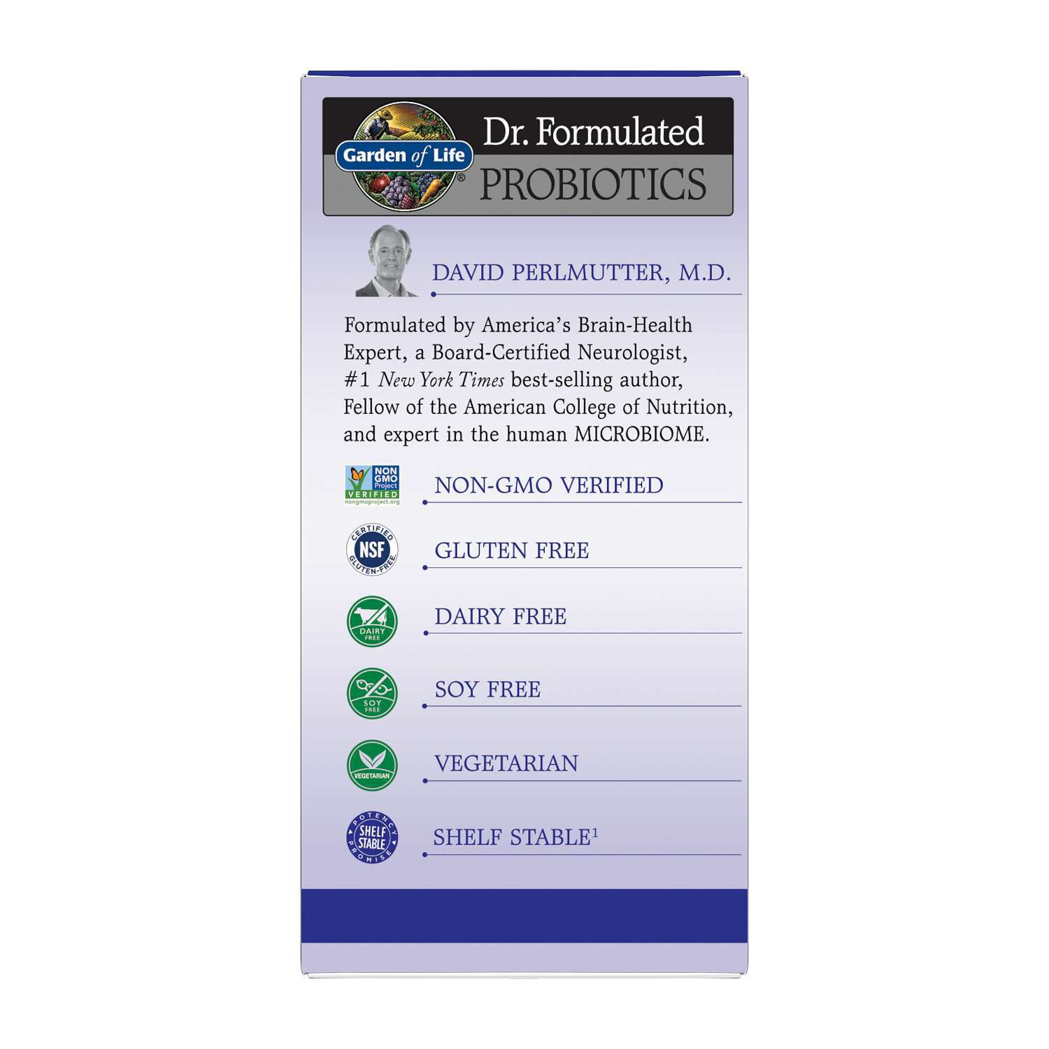 Once Daily Men's Probiotic - 30 Vegetarian Capsules (30 Servings)