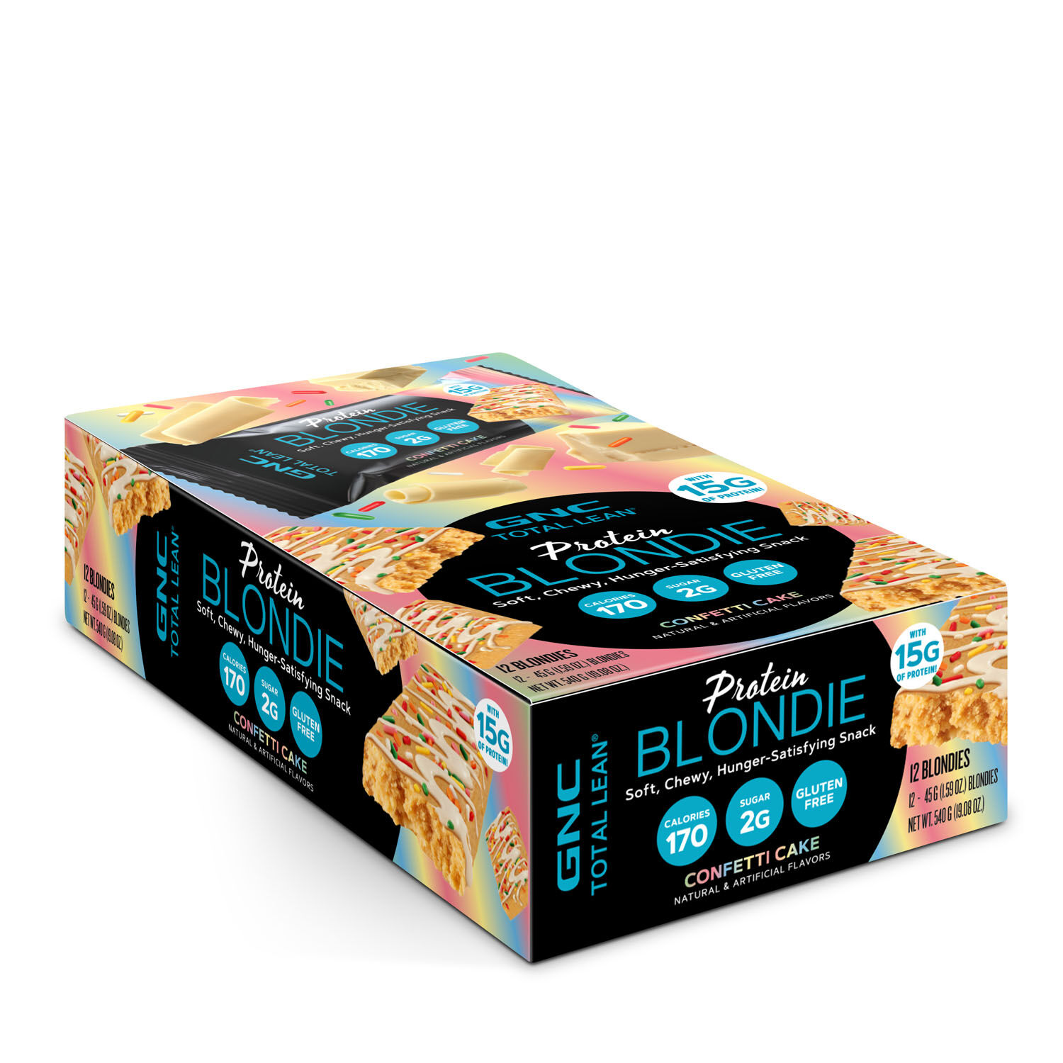Protein Blondie - Confetti Cake &#40;12 Blondies&#41;  | GNC