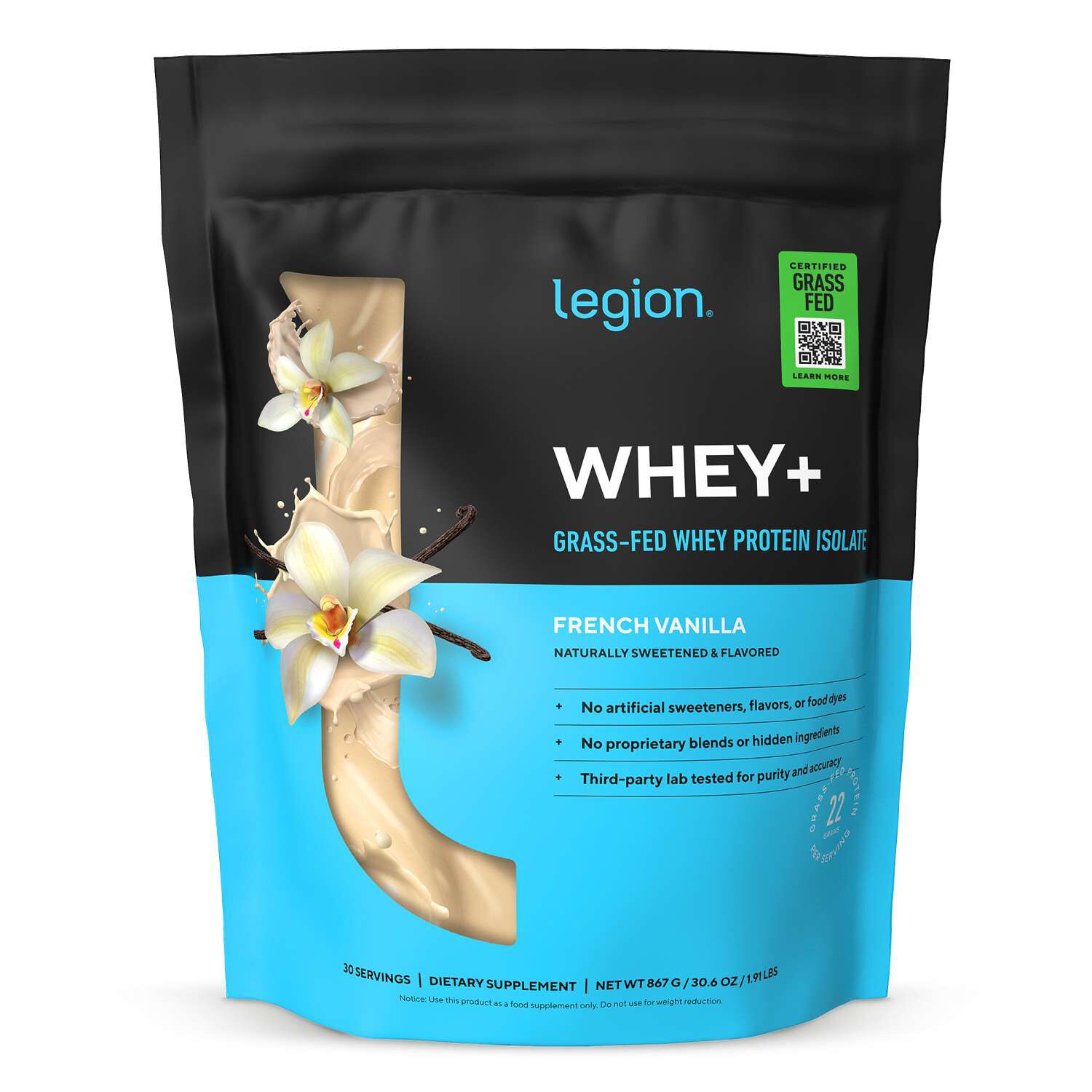 Whey+ Protein Powder - French Vanilla (30 Servings) | GNC
