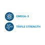 Triple Strength Fish Oil 1000mg - 30 Softgels &#40;30 Servings&#41;  | GNC