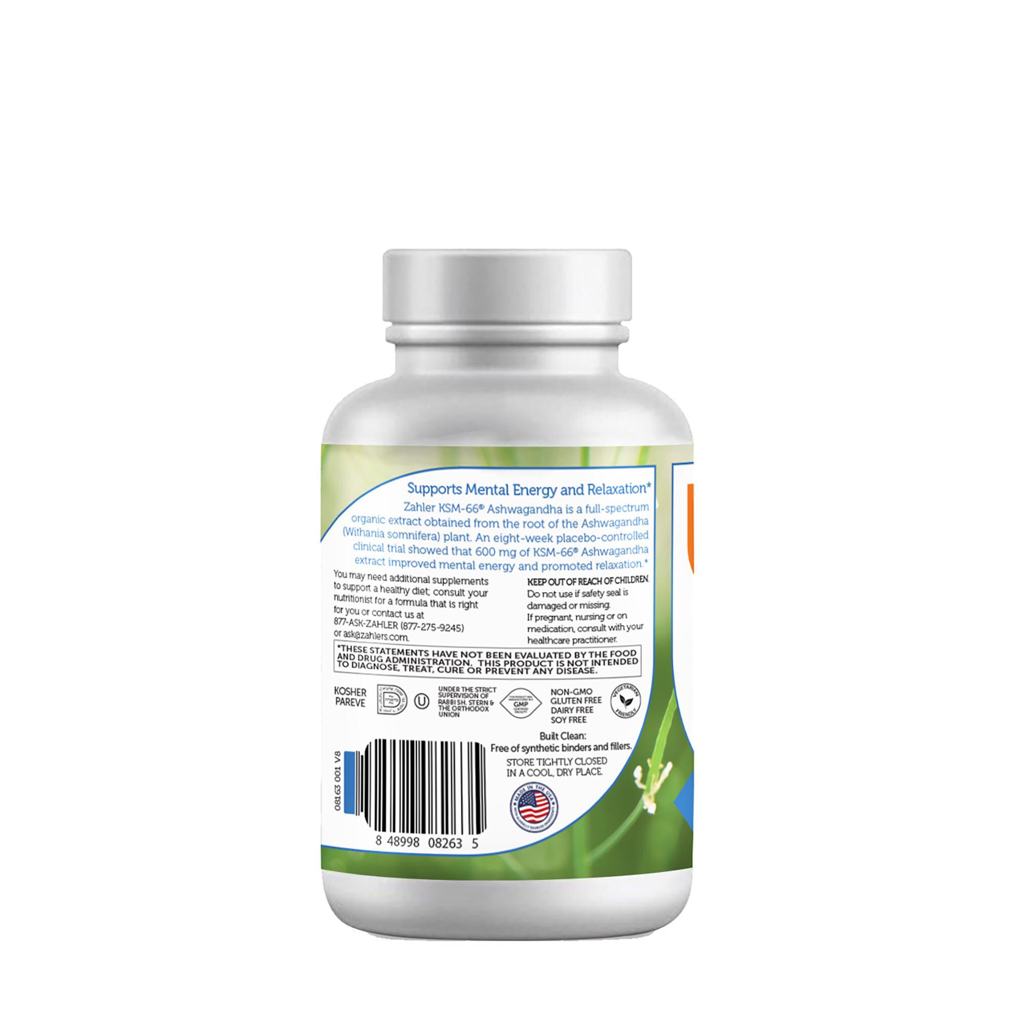 Ashwagandha 600mg - 60 Capsules (60 Servings)  | GNC