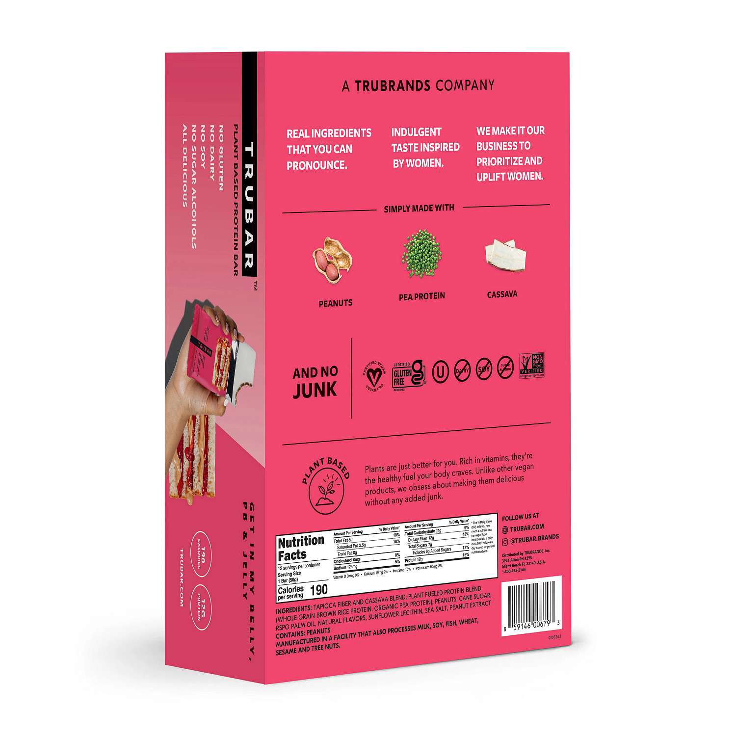 Plant Based Protein Bar