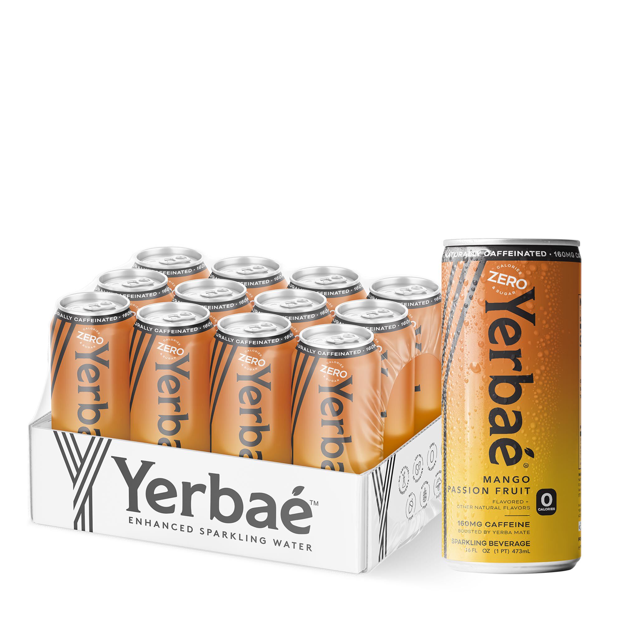 Zero Sugar Energy Drink - Mango Passion Fruit - 12 Cans