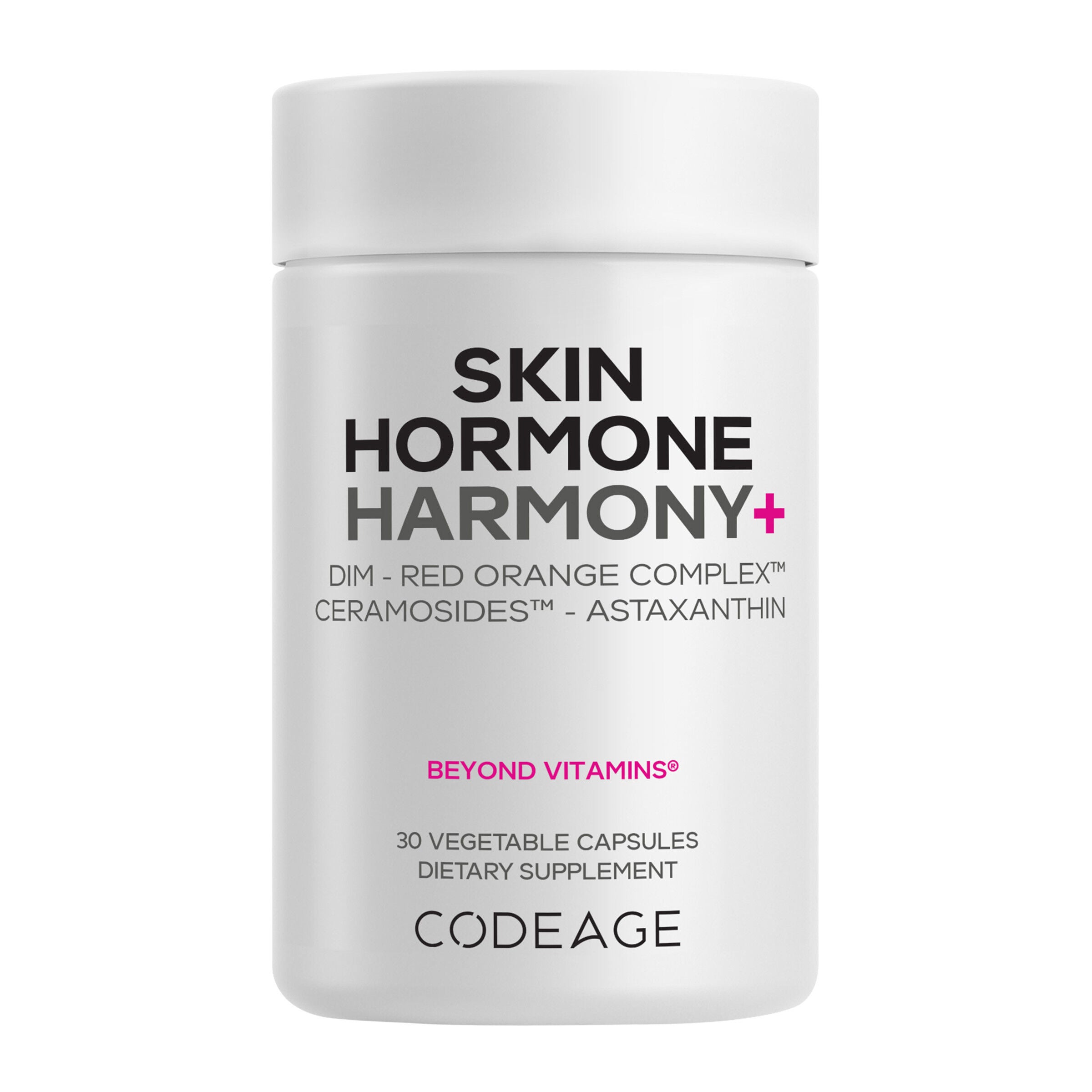 Skin Hormone Harmony+ - 30 Vegetable Capsules (30 Servings)