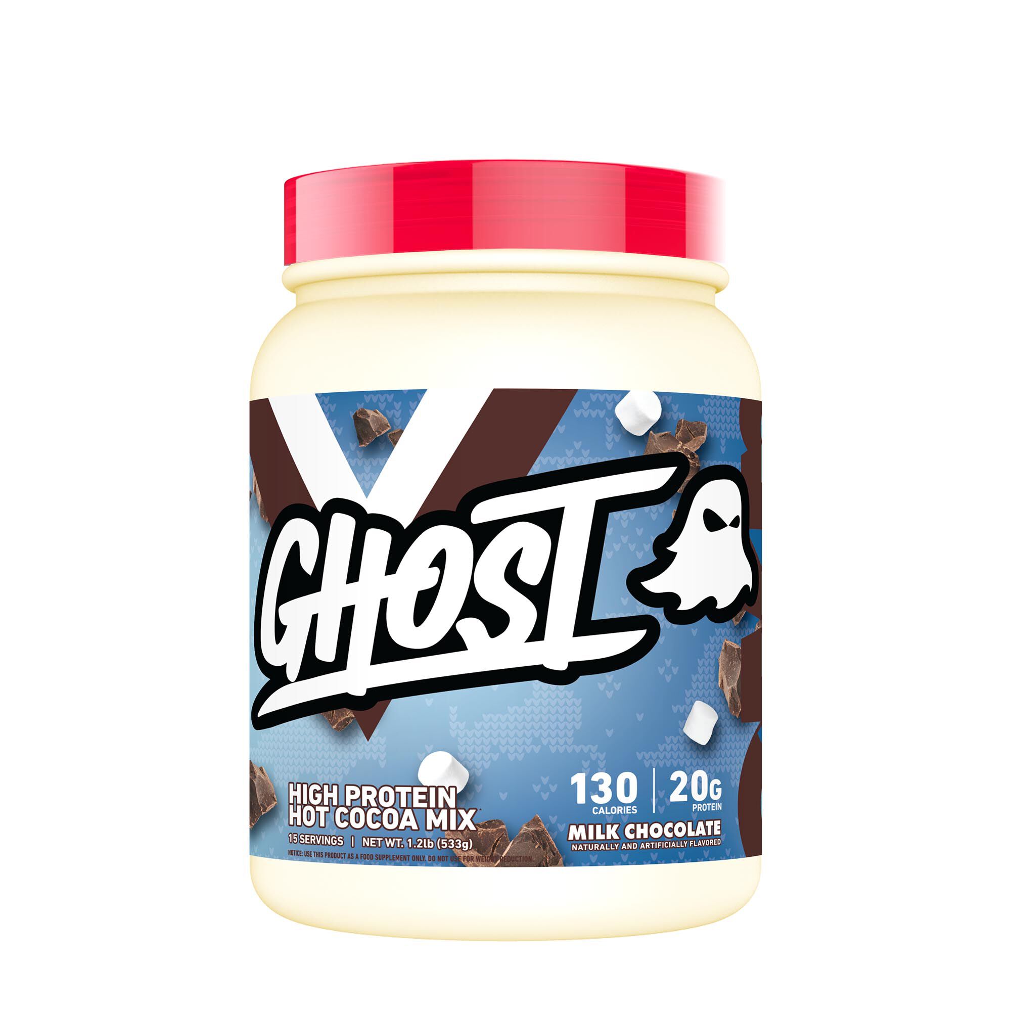 High Protein Hot Cocoa Mix - Milk Chocolate - 1.2lb