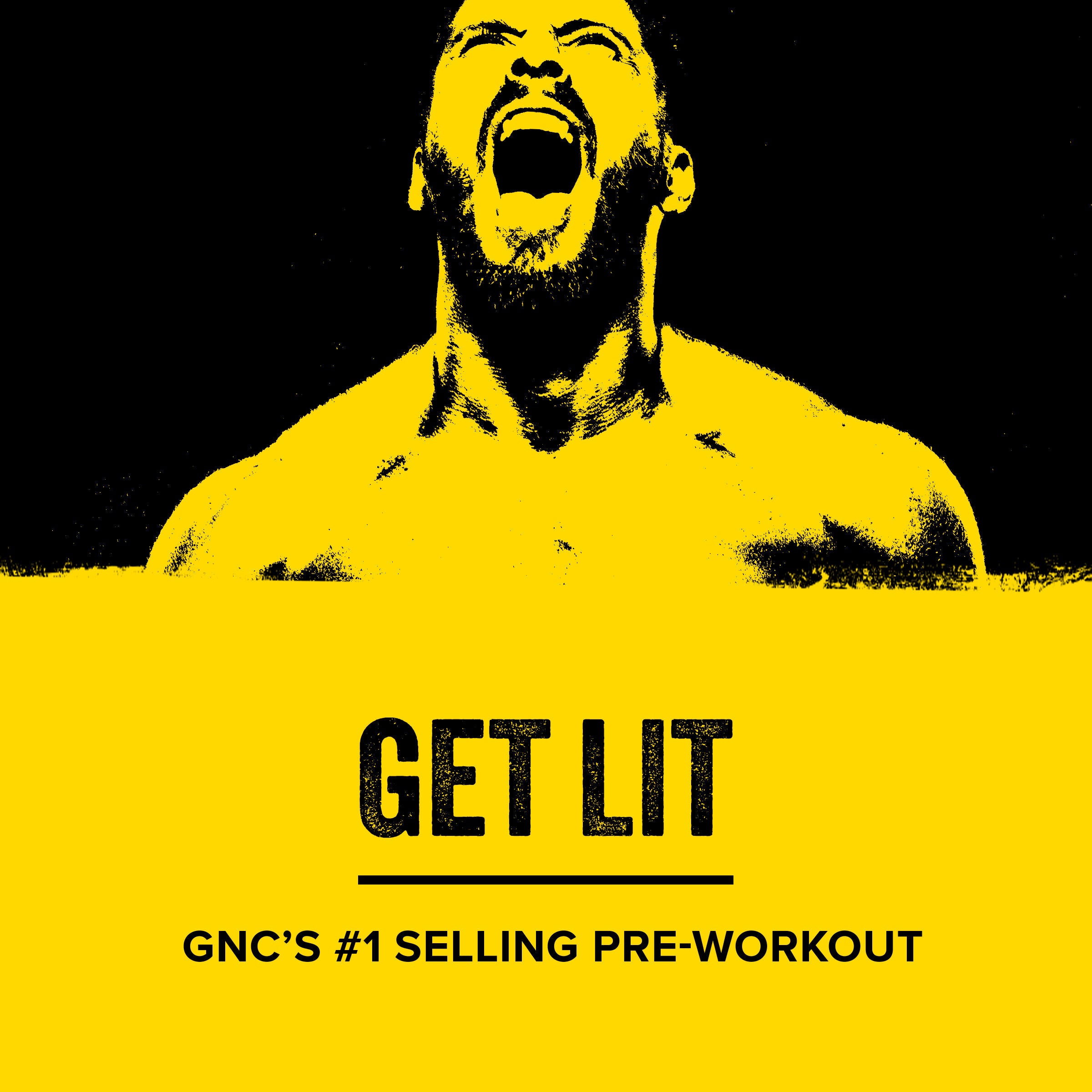 LIT&trade; V1 Pre-Workout - Blue Raspberry&nbsp;(15 Servings) Blue Raspberry | GNC