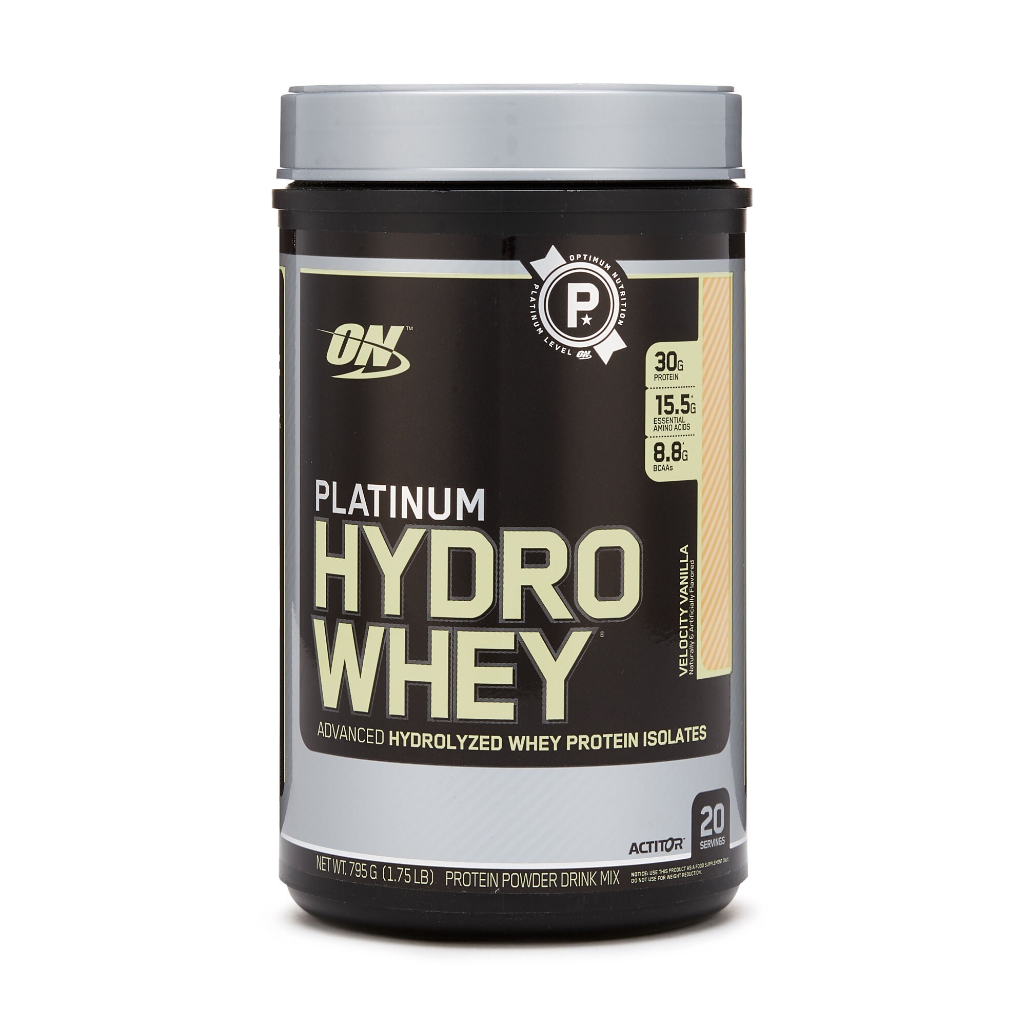 Optimum Nutrition Platinum Hydro Whey Velocity Vanilla Gnc