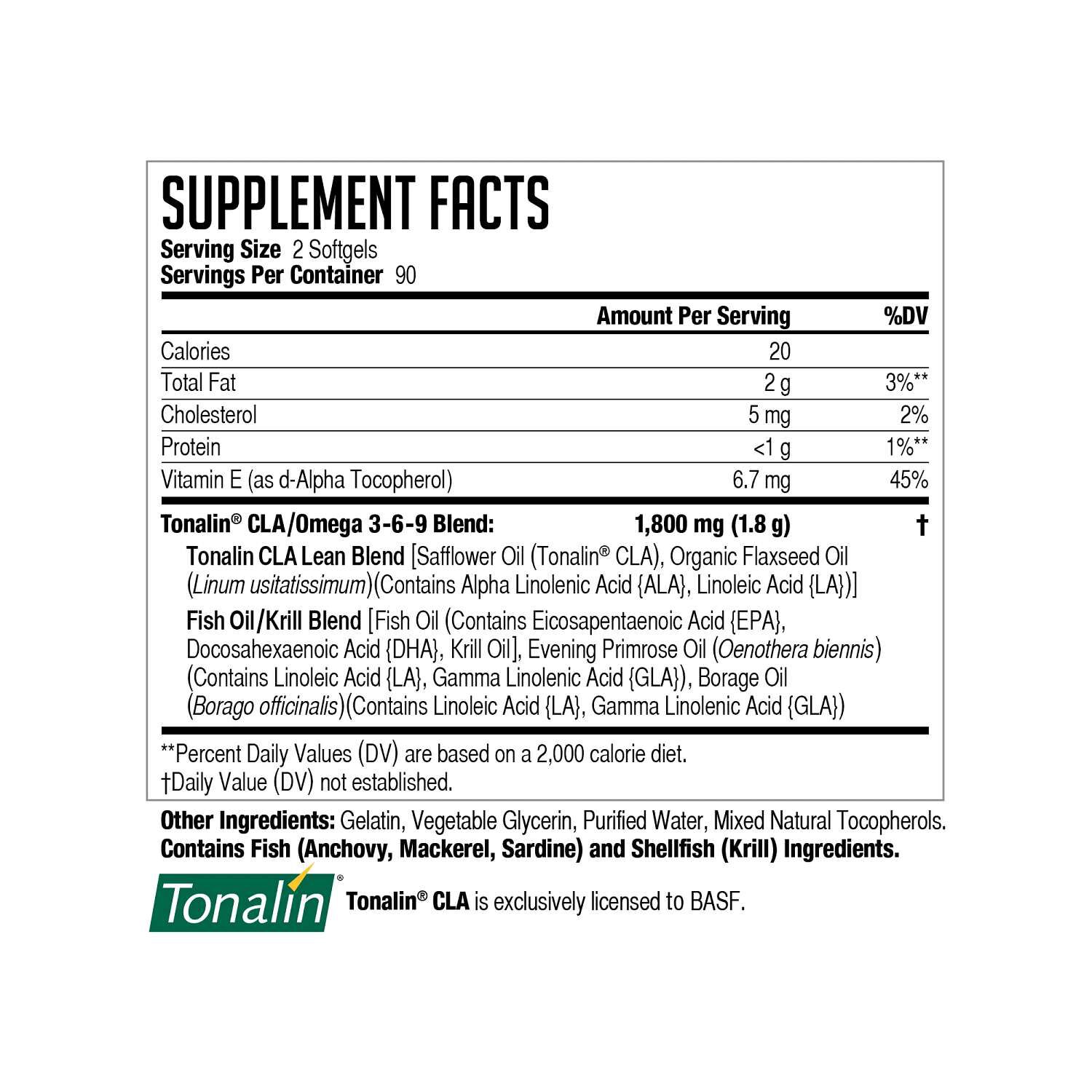 Censor Body Toner - 180 Softgels (90 Servings)